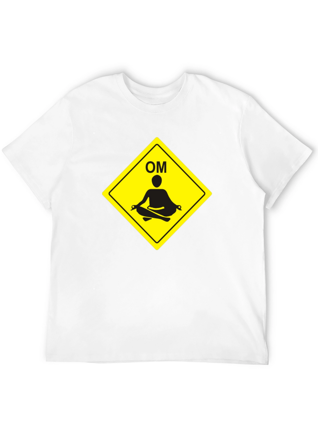Meditate OM Symbol Black T-Shirt