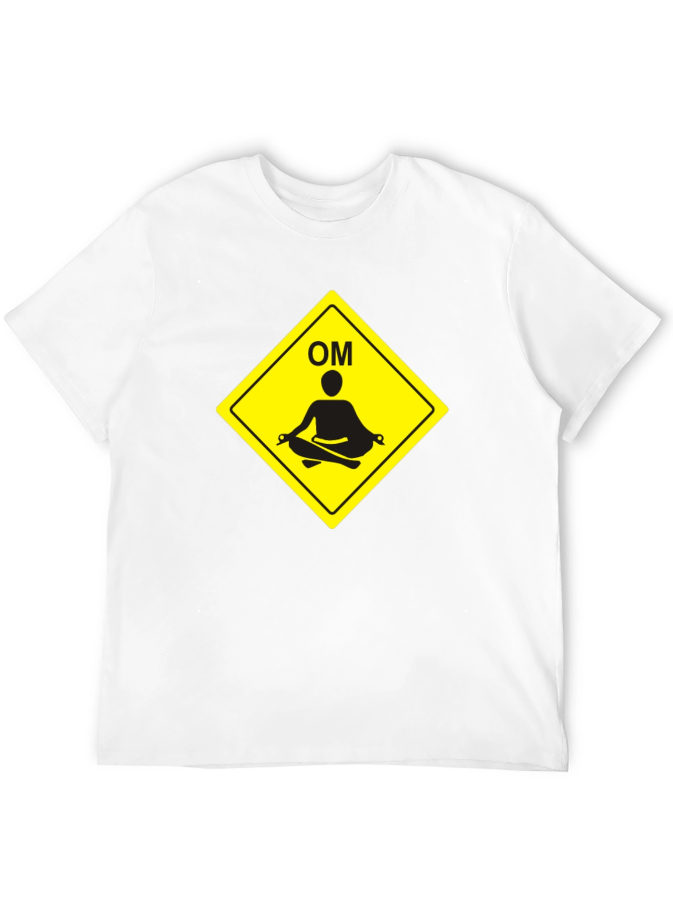 Meditate OM Symbol Black T-Shirt