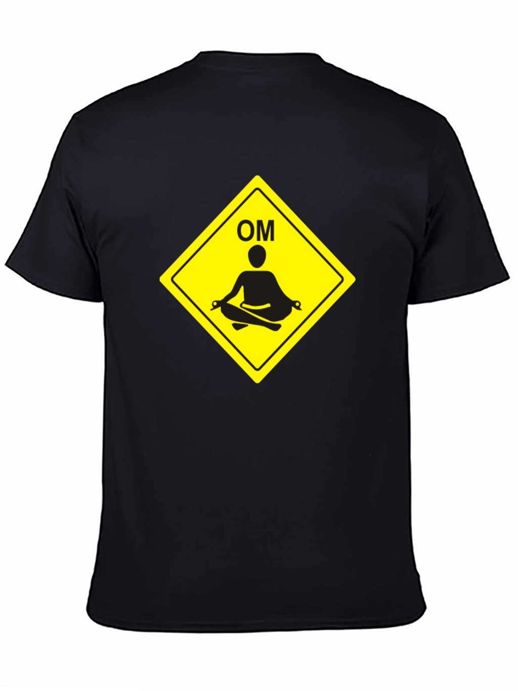 Meditate OM Symbol Black T-Shirt
