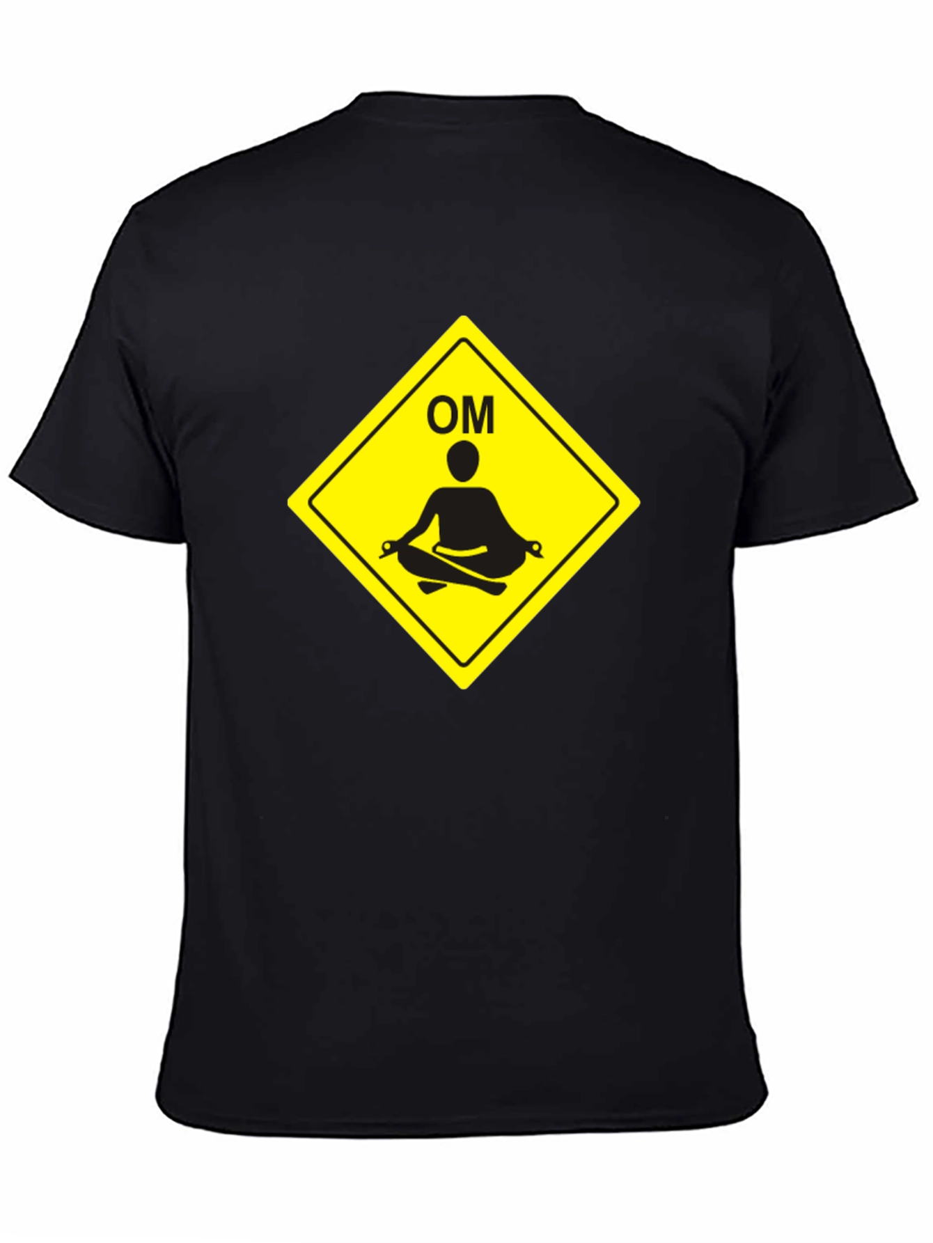 Meditate OM Symbol Black T-Shirt