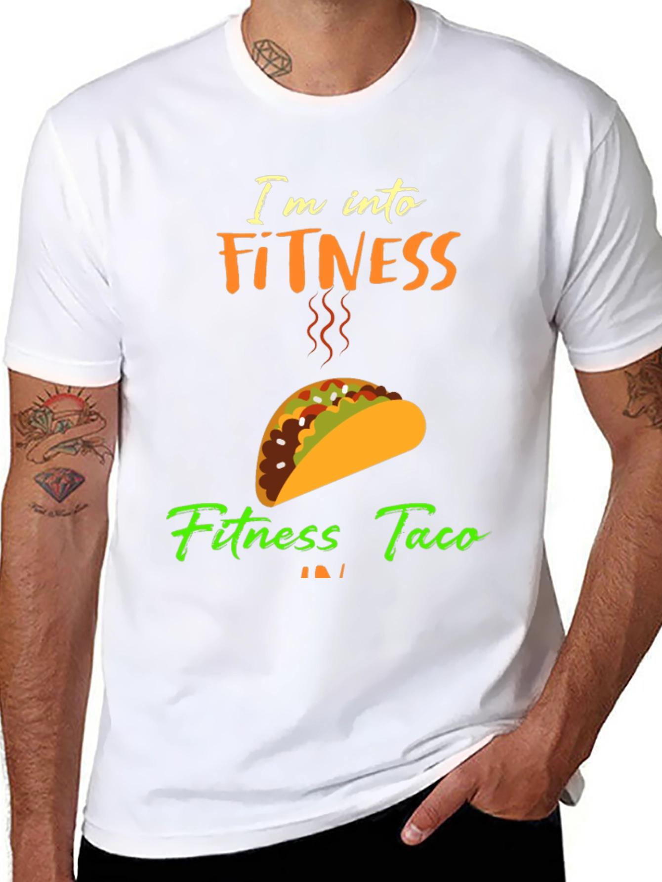 Fitness Taco T-Shirt - Gym Humor Tee