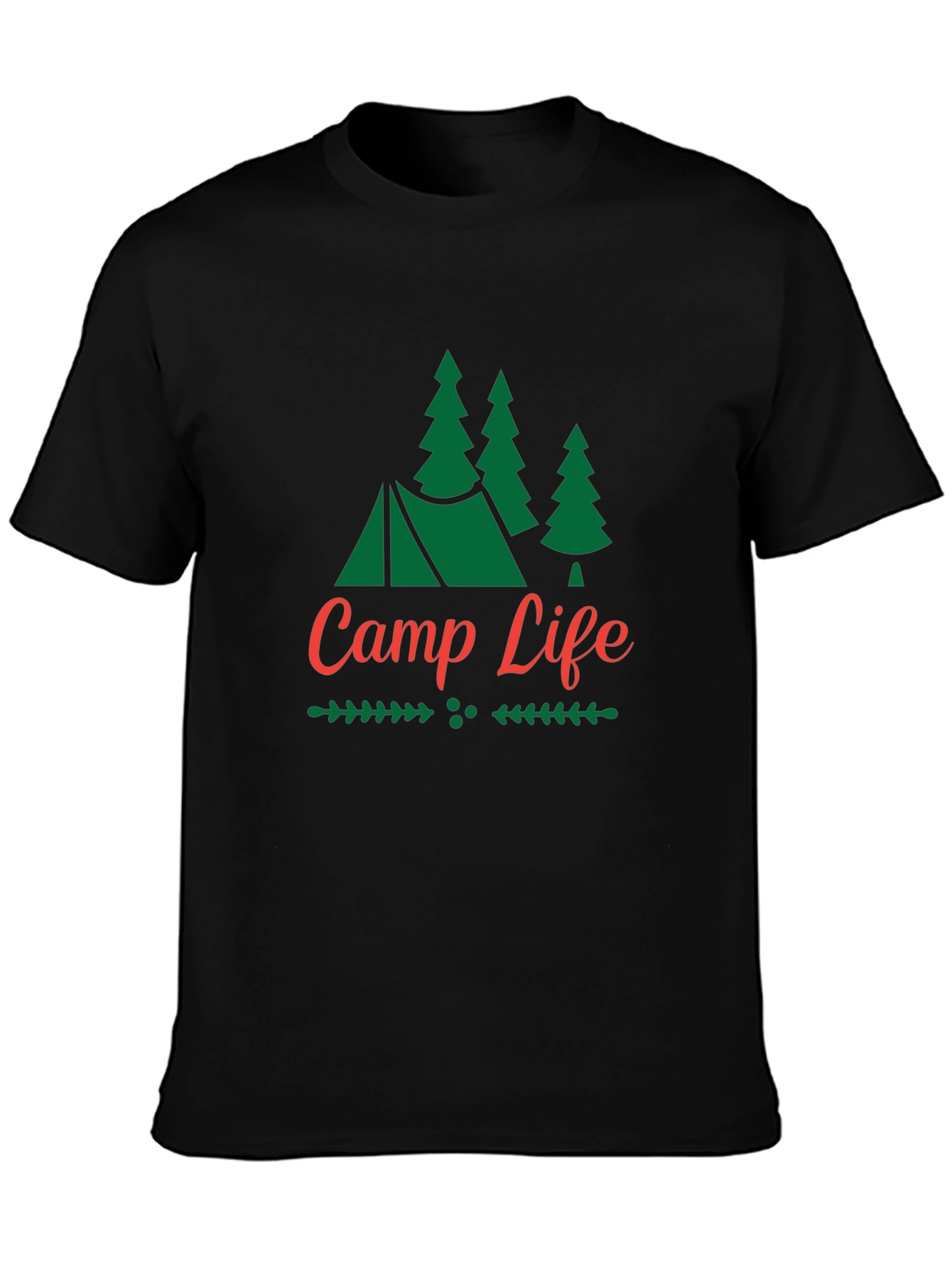 Camp Life Graphic Tee - Outdoor Adventure Shirt