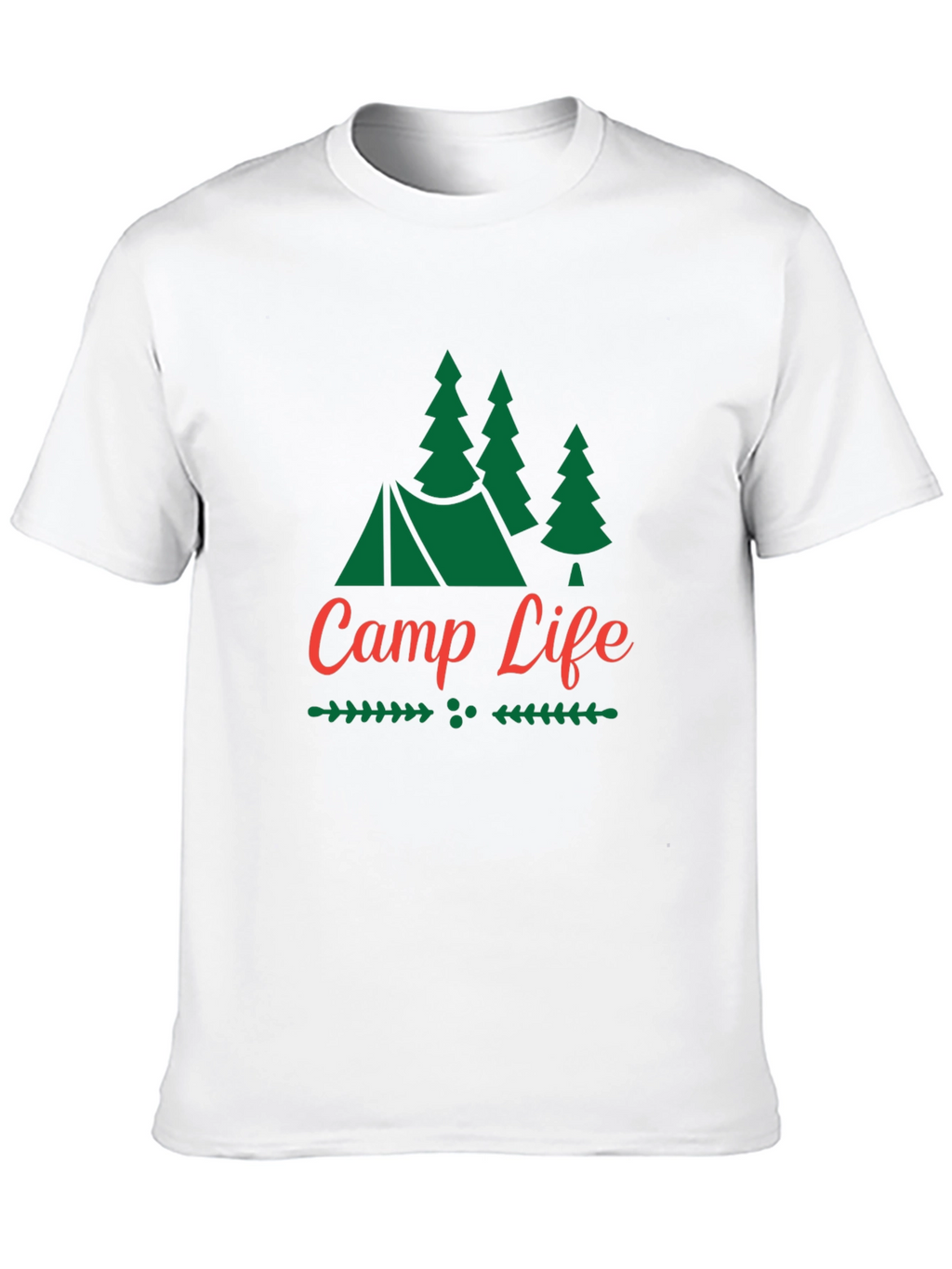Camp Life Graphic Tee - Outdoor Adventure Shirt