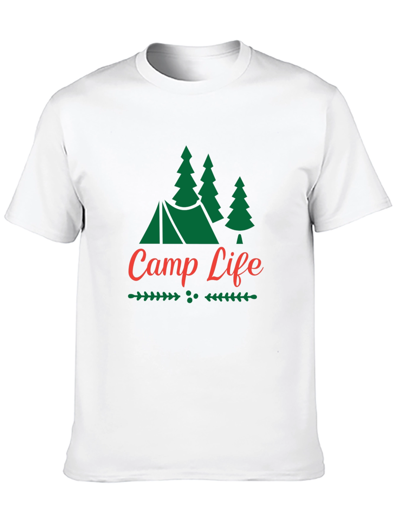 Camp Life Graphic Tee - Outdoor Adventure Shirt