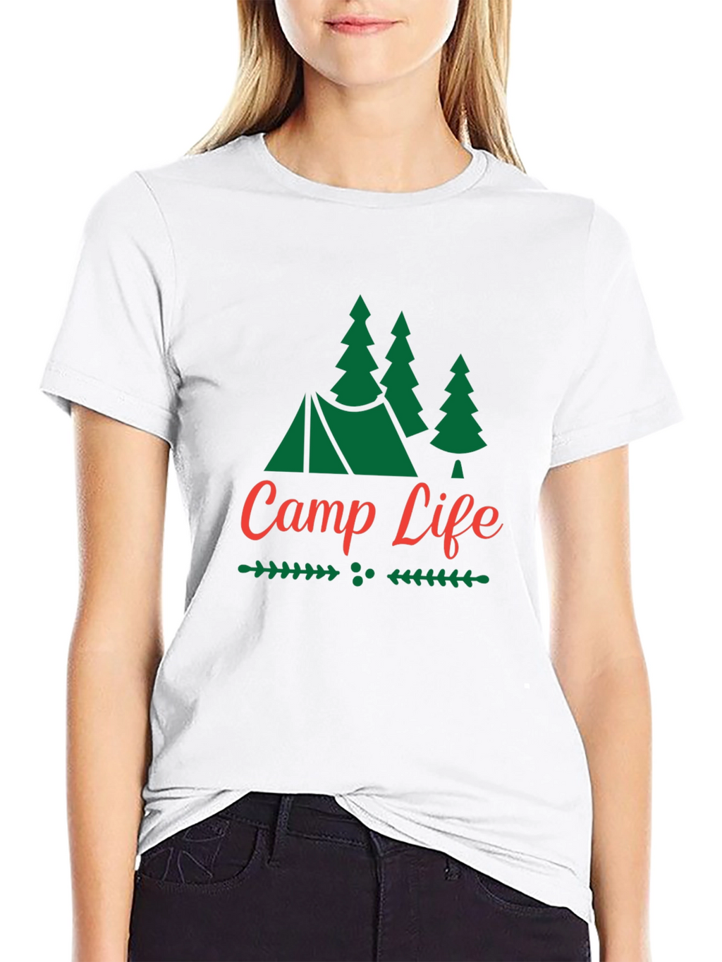 Camp Life Graphic Tee - Outdoor Adventure Shirt
