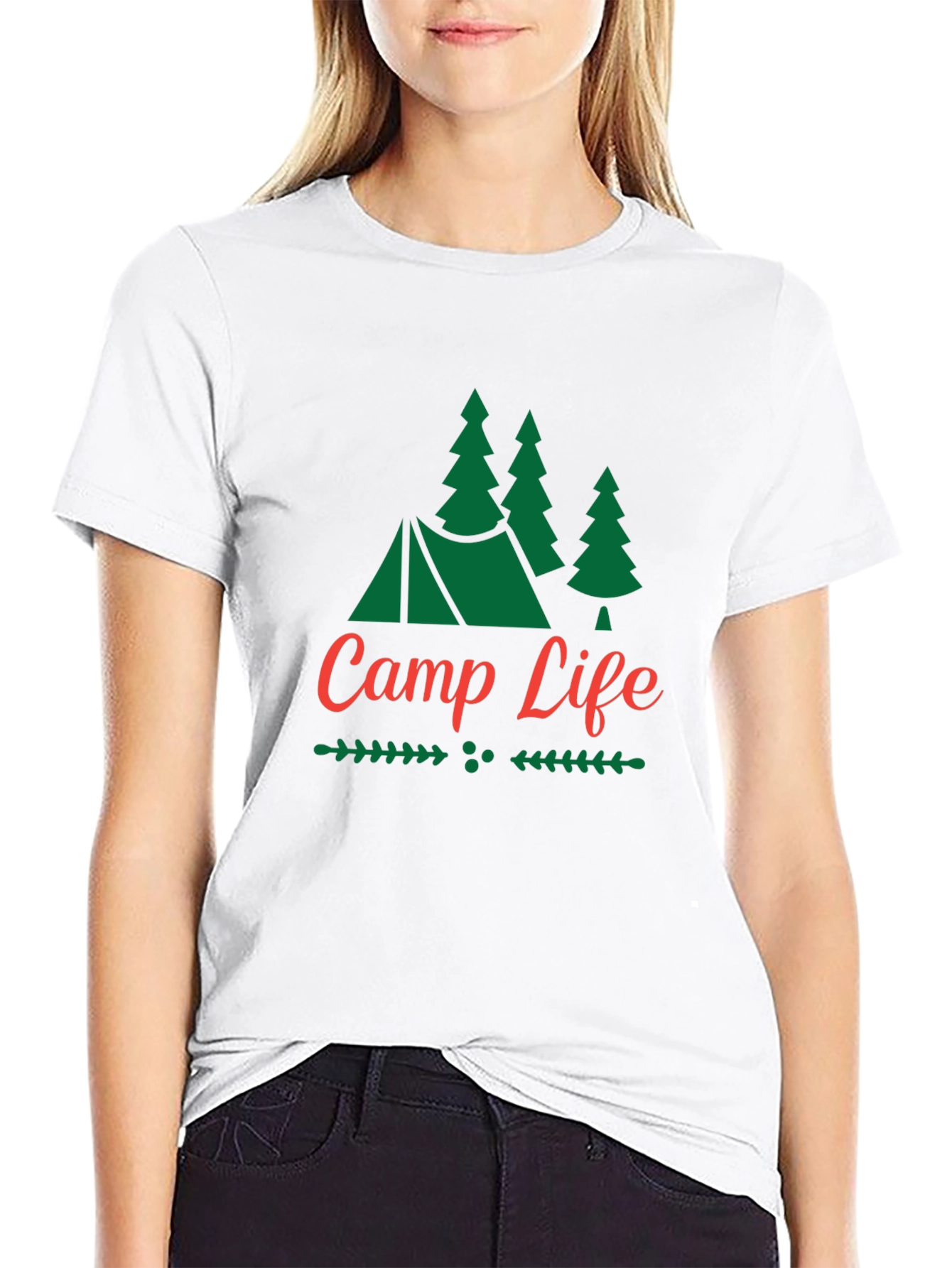 Camp Life Graphic Tee - Outdoor Adventure Shirt