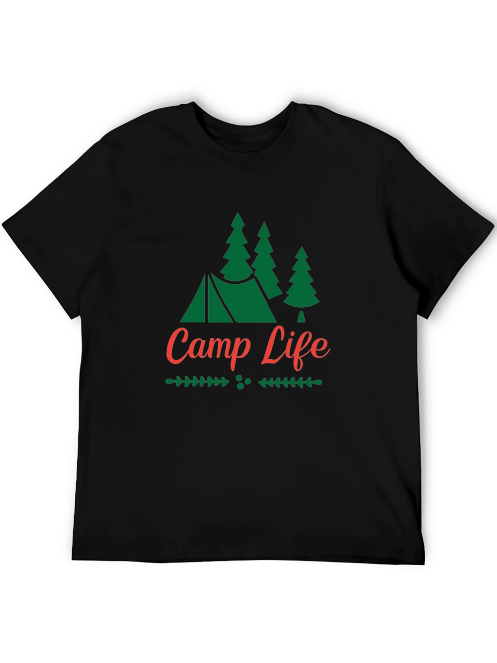 Camp Life Graphic Tee - Outdoor Adventure Shirt