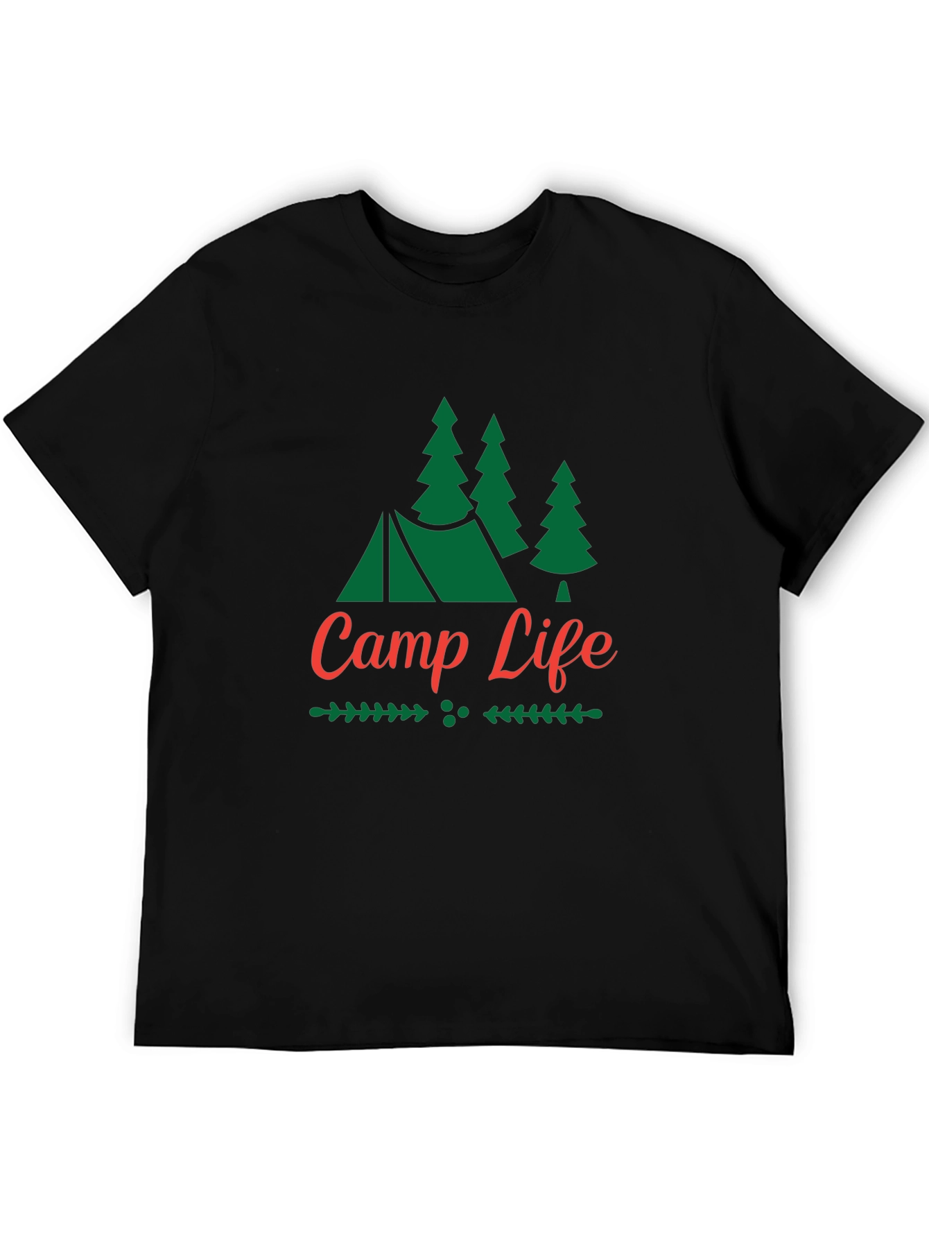 Camp Life Graphic Tee - Outdoor Adventure Shirt