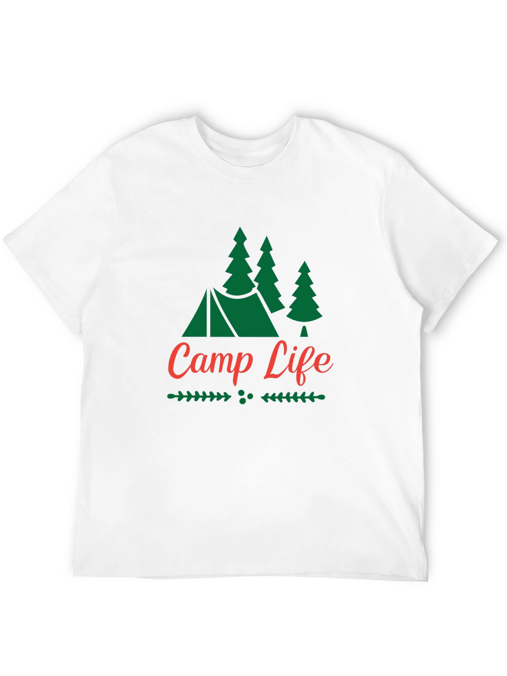 Camp Life Graphic Tee - Outdoor Adventure Shirt