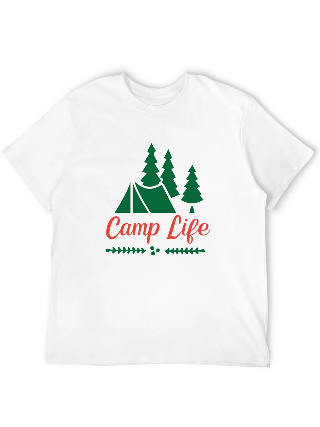 Camp Life Graphic Tee - Outdoor Adventure Shirt