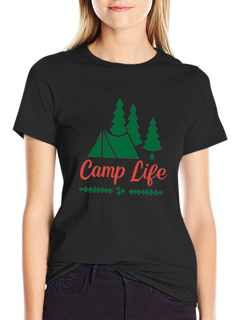 Camp Life Graphic Tee - Outdoor Adventure Shirt