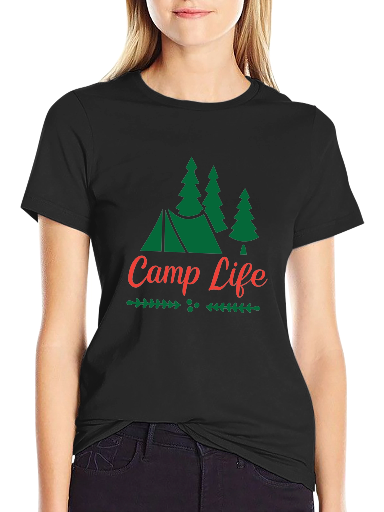 Camp Life Graphic Tee - Outdoor Adventure Shirt