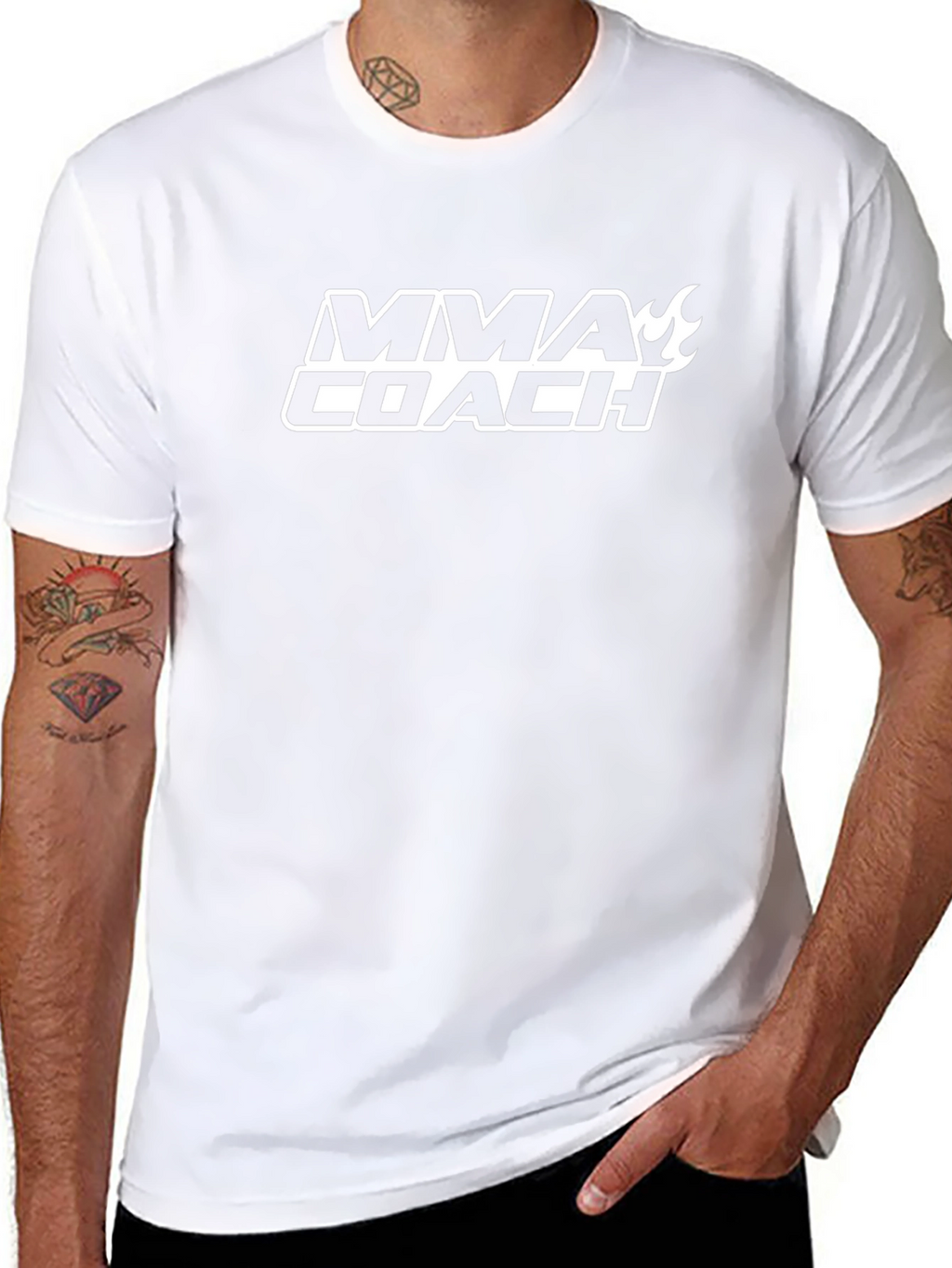 MMA Coach Black T-Shirt