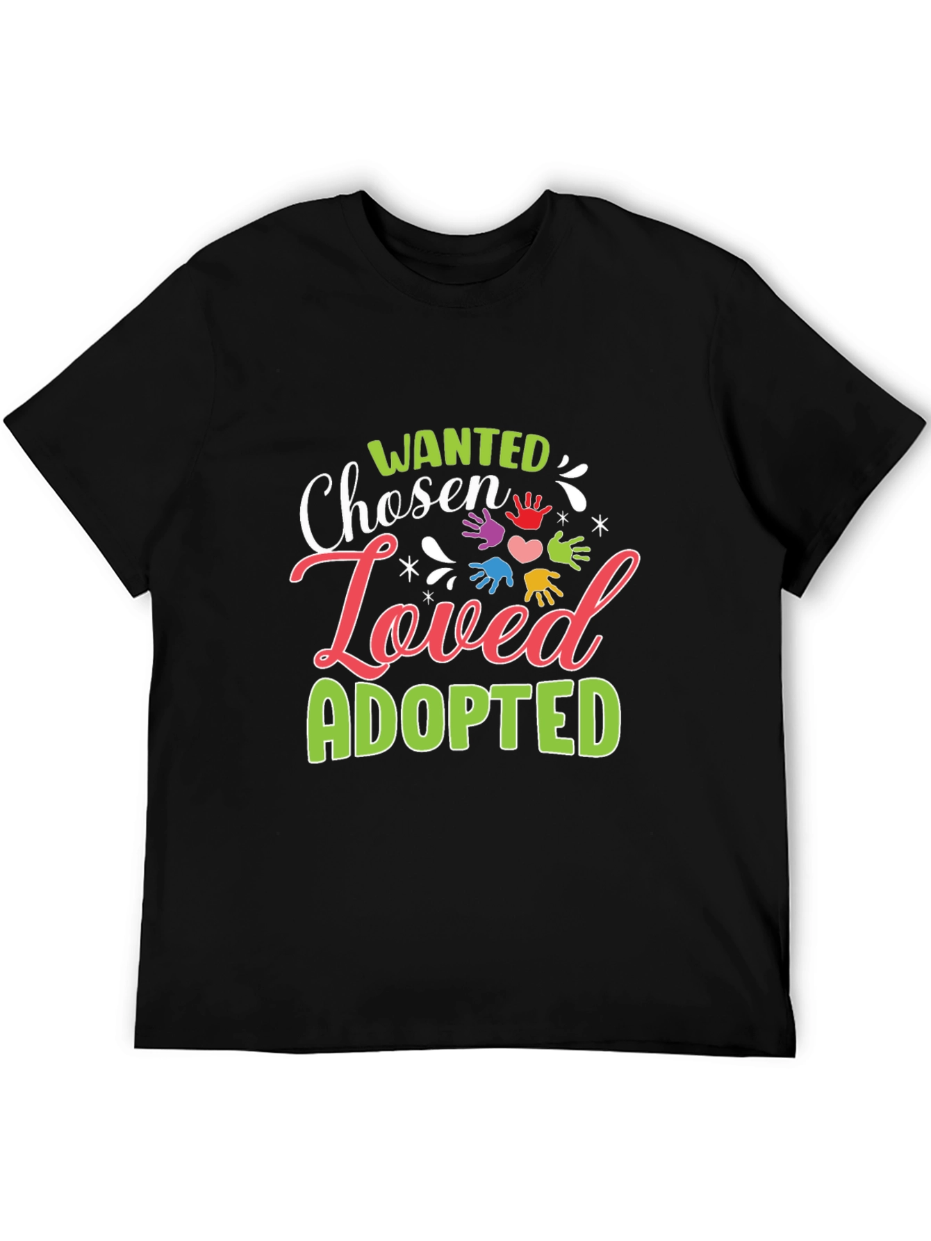 Chosen Loved Adopted Graphic T-Shirt