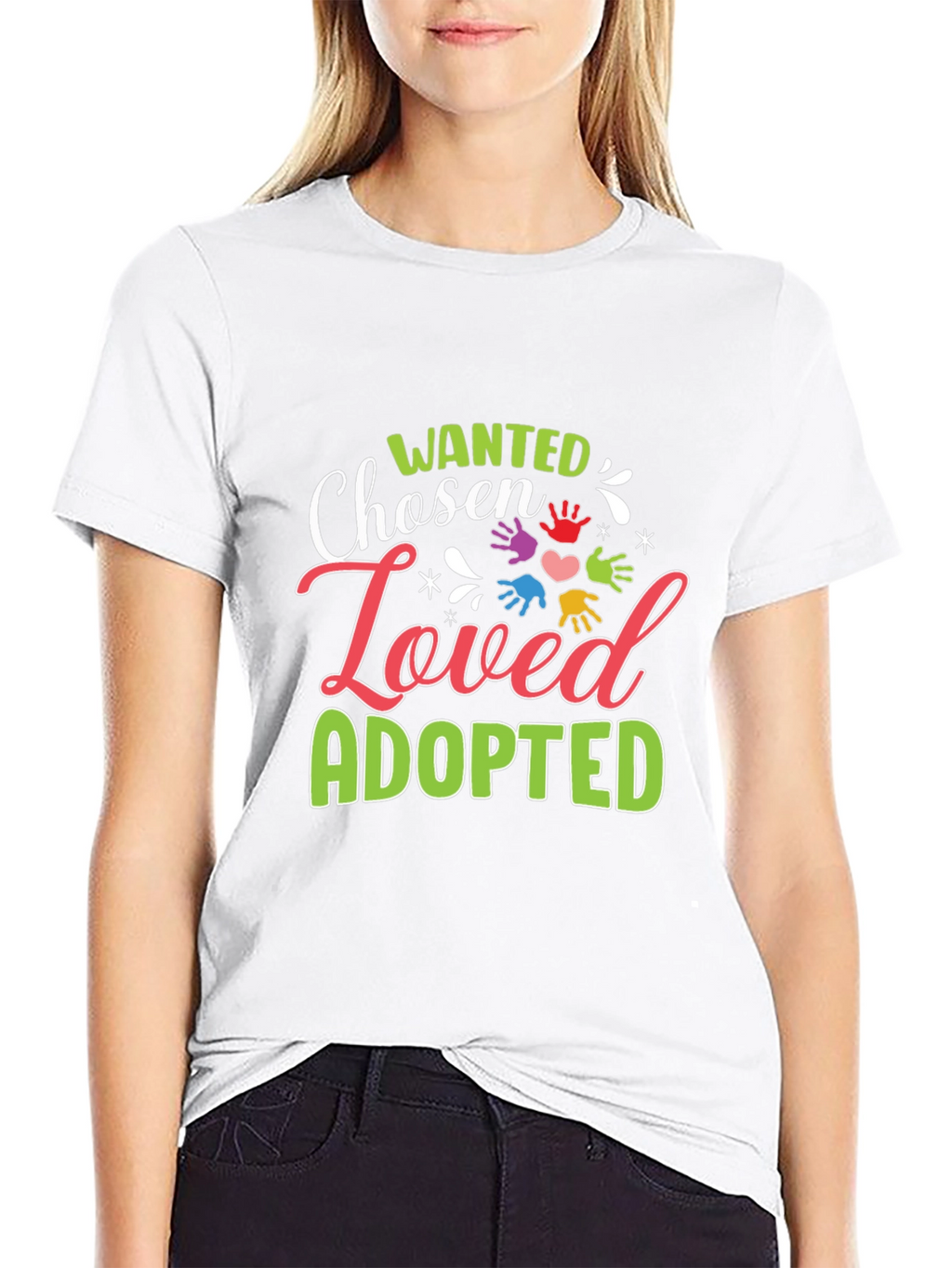 Chosen Loved Adopted Graphic T-Shirt
