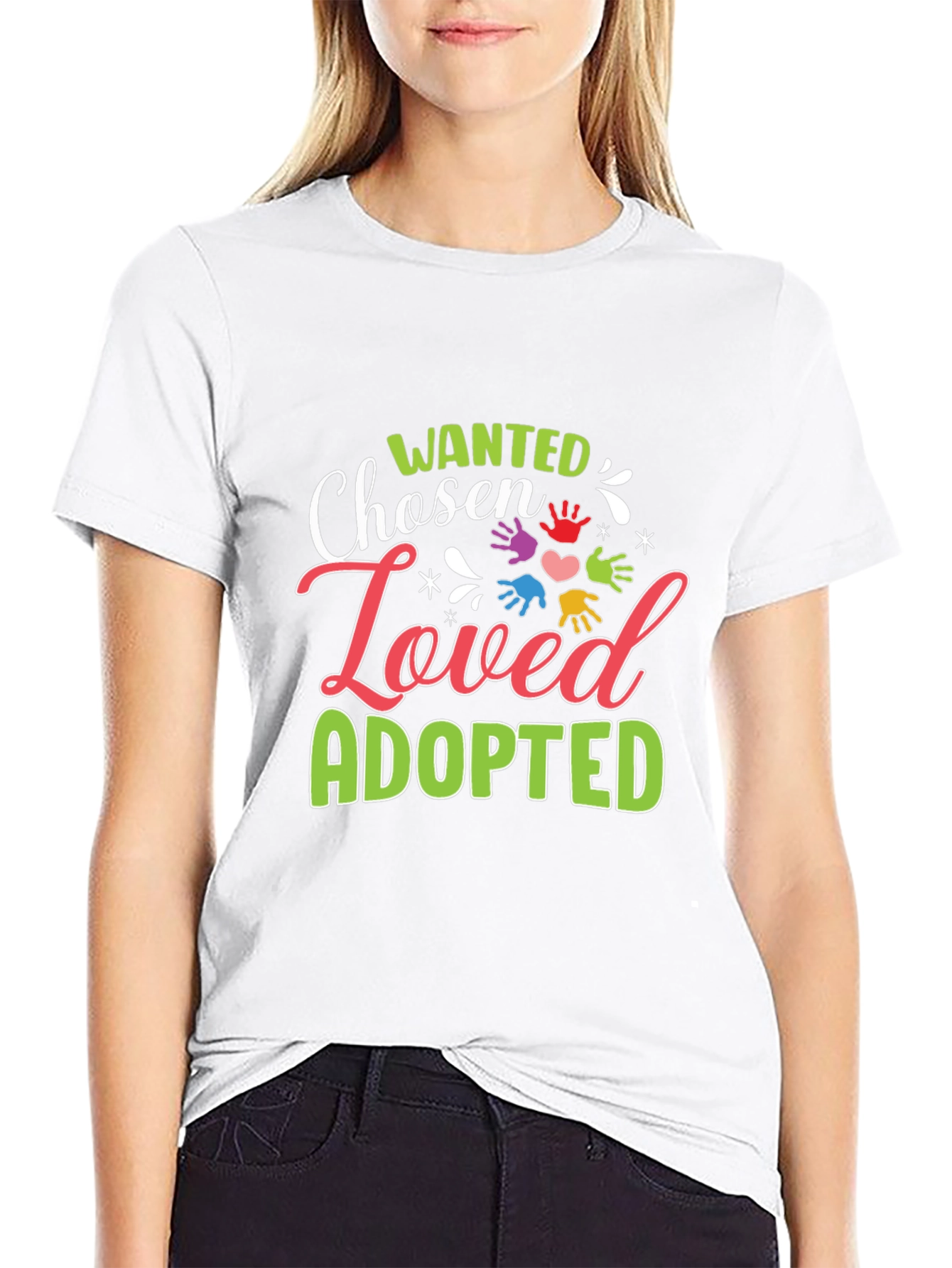 Chosen Loved Adopted Graphic T-Shirt