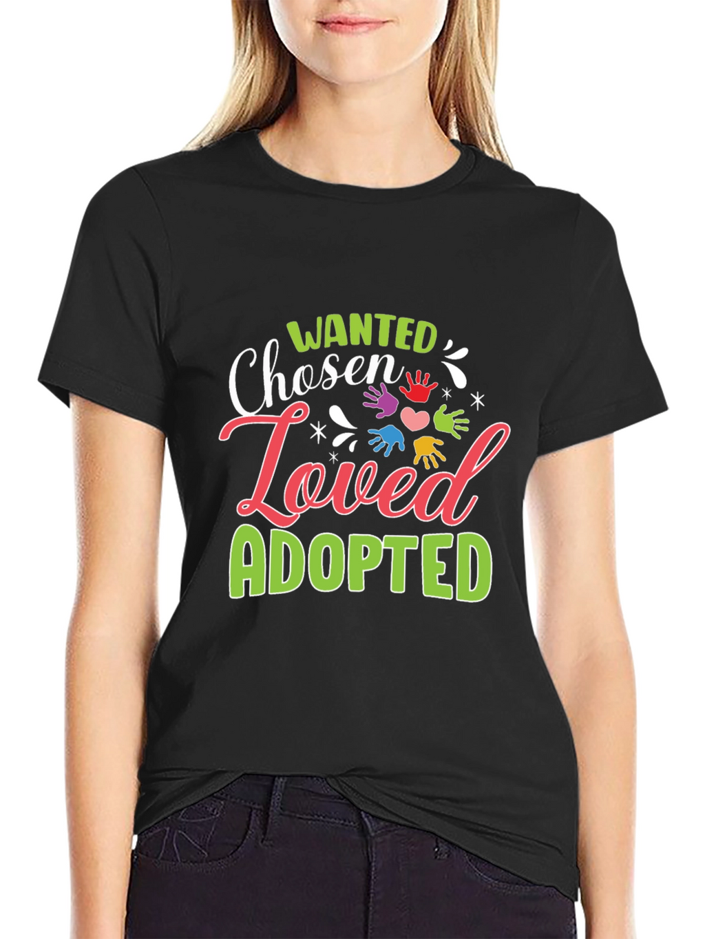 Chosen Loved Adopted Graphic T-Shirt