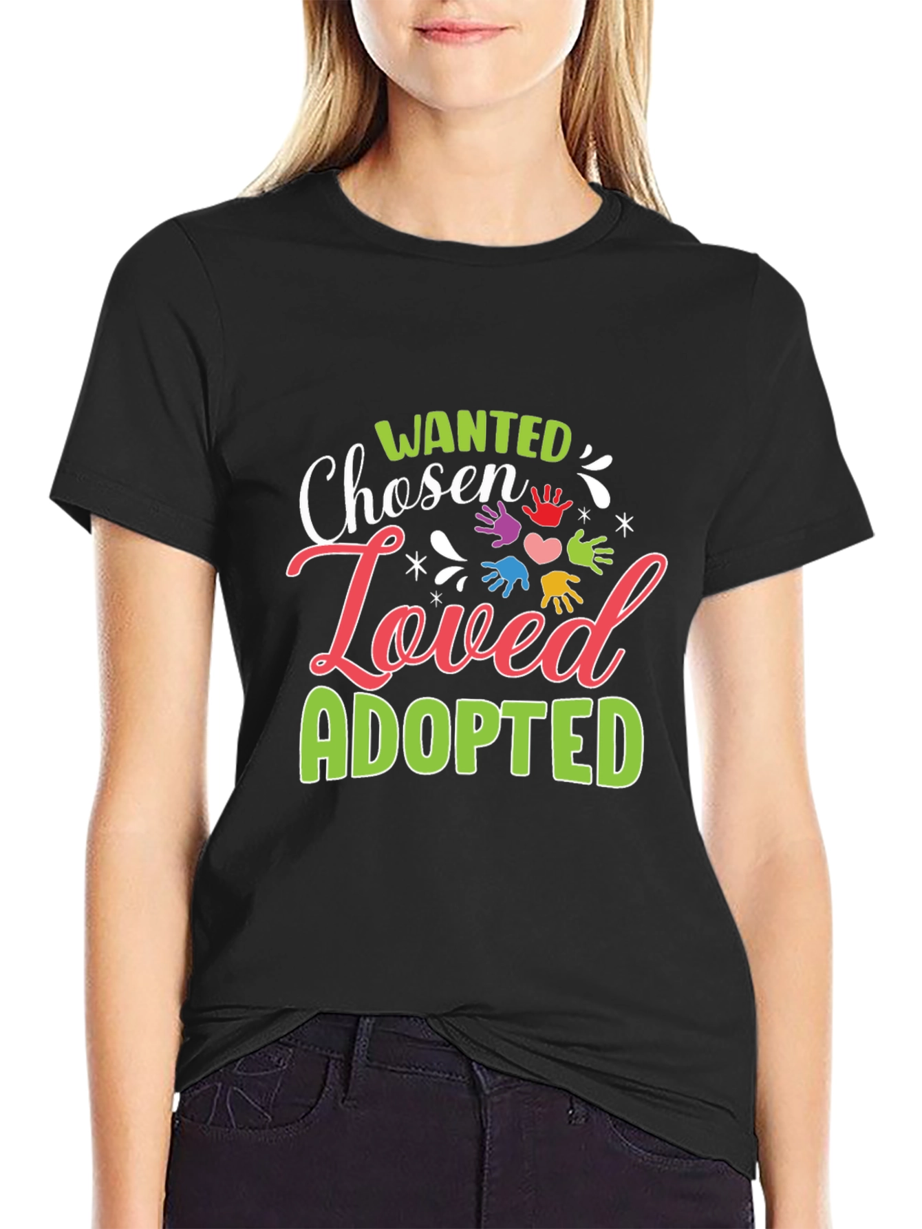 Chosen Loved Adopted Graphic T-Shirt