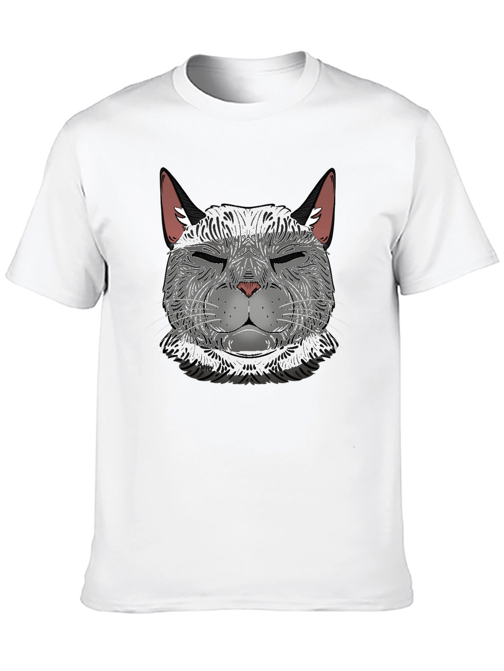 Cool Cat Graphic T-Shirt - Mens Black Tee