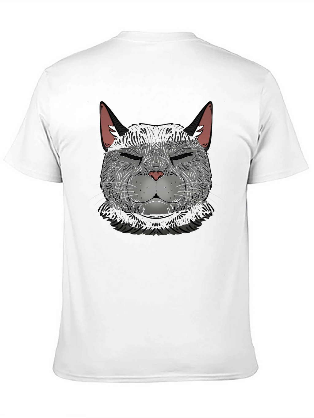 Cool Cat Graphic T-Shirt - Mens Black Tee