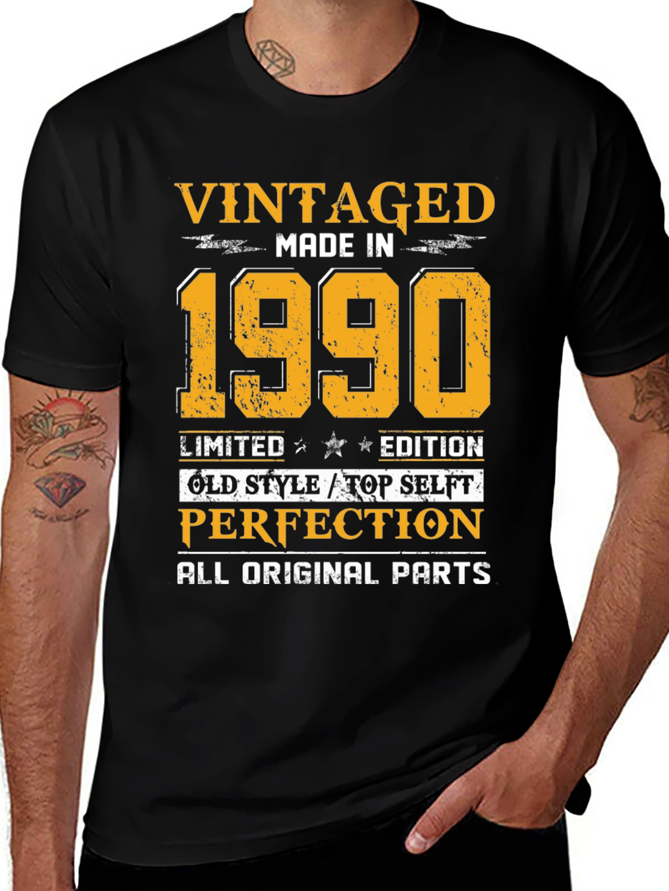 Vintage Made In 1990 T-Shirt
