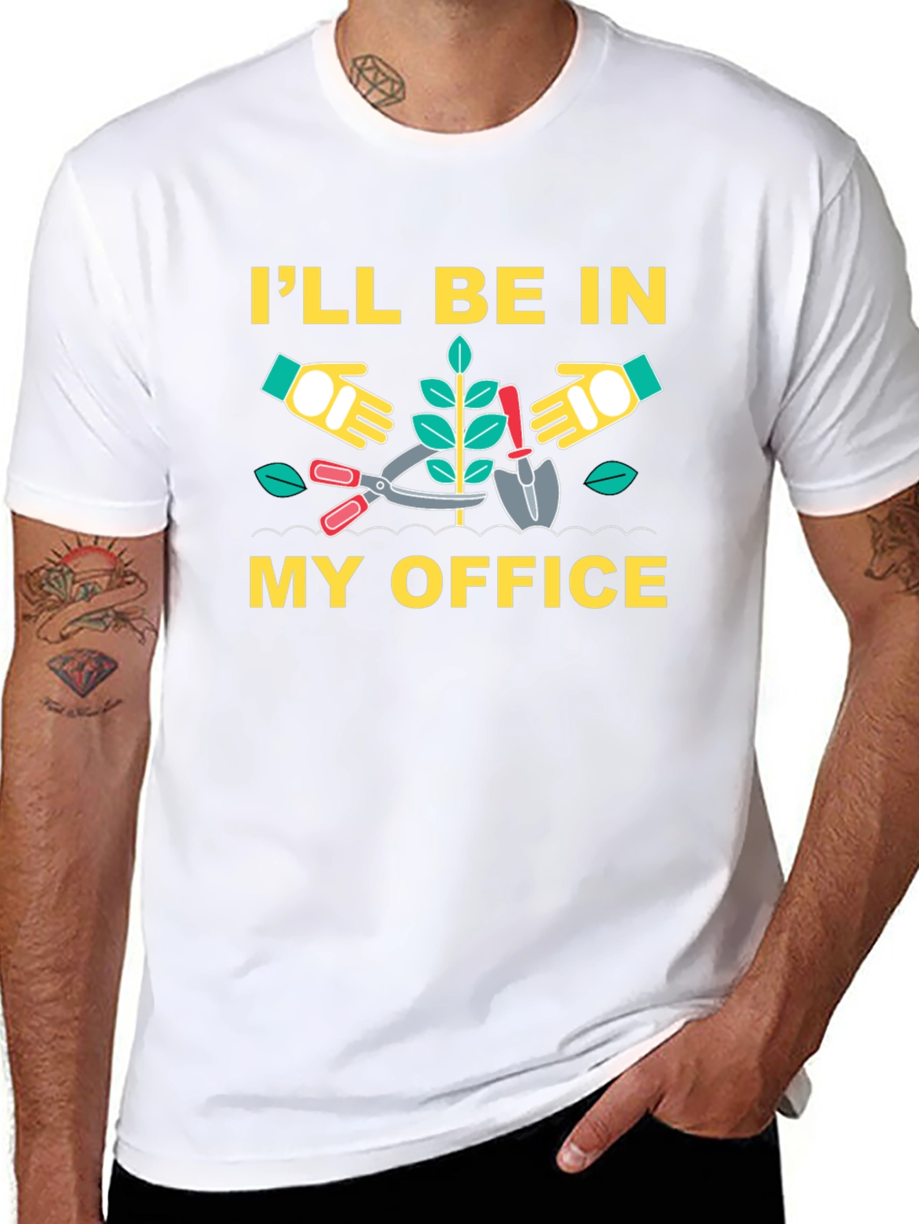 Gardening T-Shirt - Ill Be In My Office
