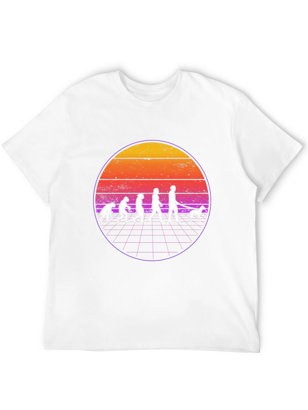 Evolution of Dog Walking T-Shirt