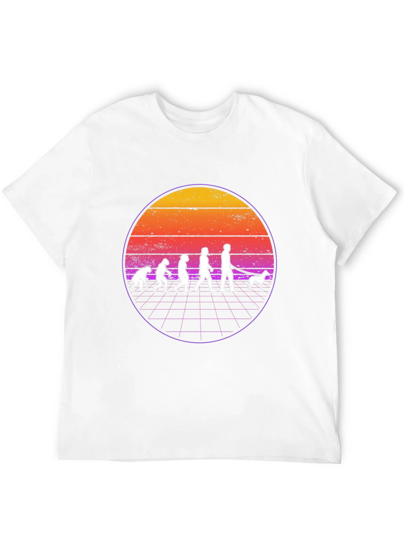 Evolution of Dog Walking T-Shirt