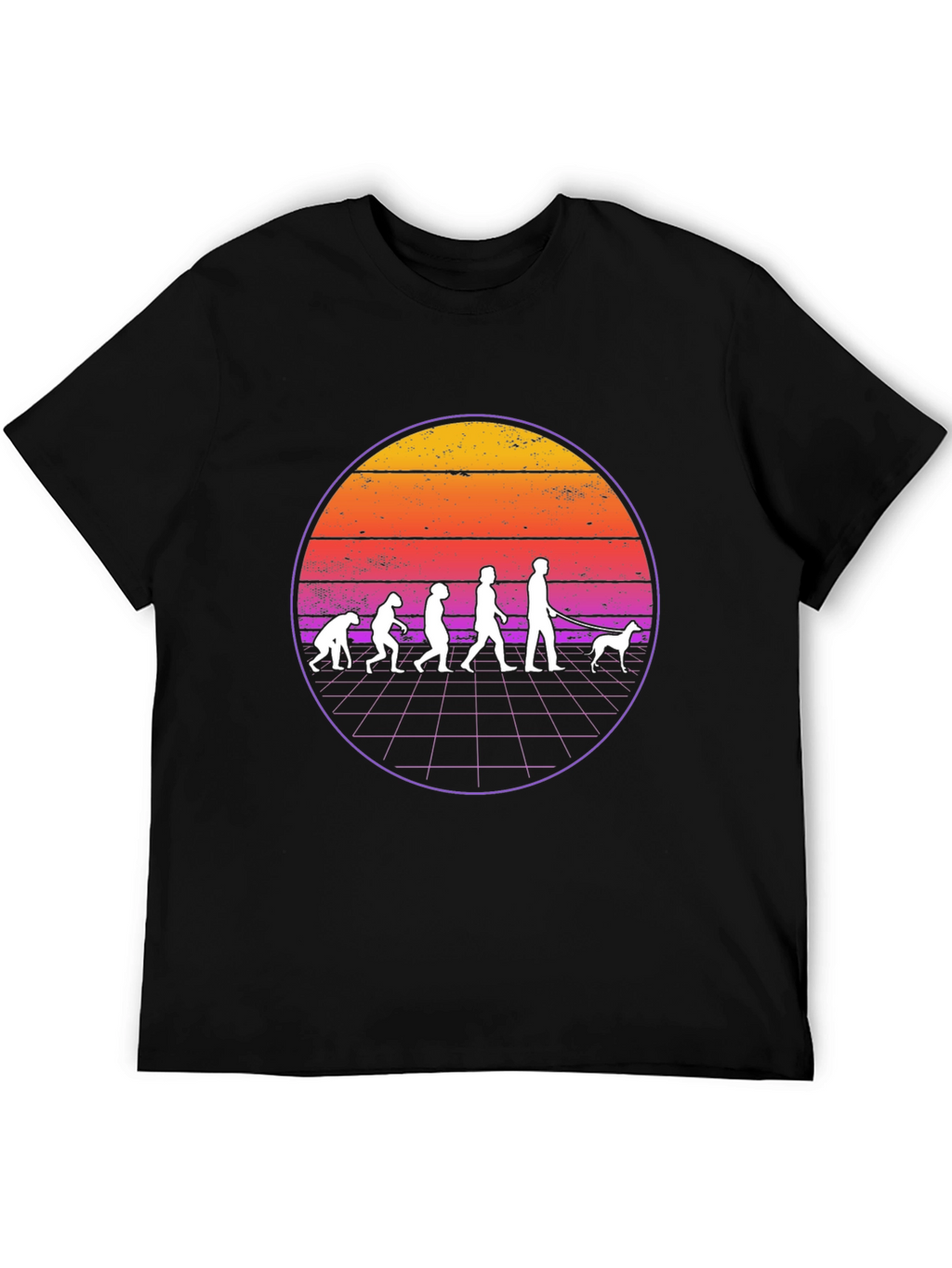 Evolution of Dog Walking T-Shirt