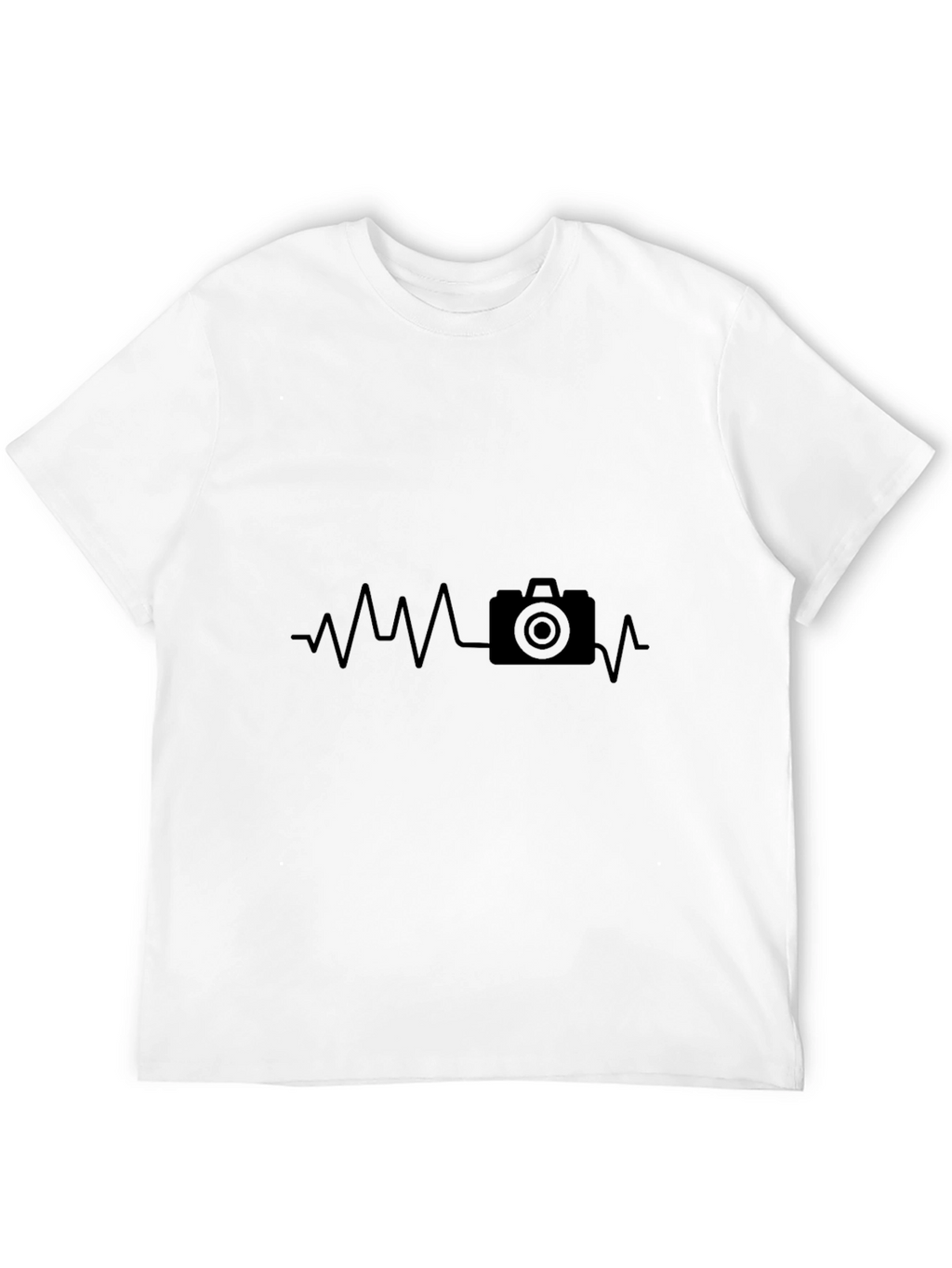 Camera Heartbeat T-Shirt - Photographer Tee