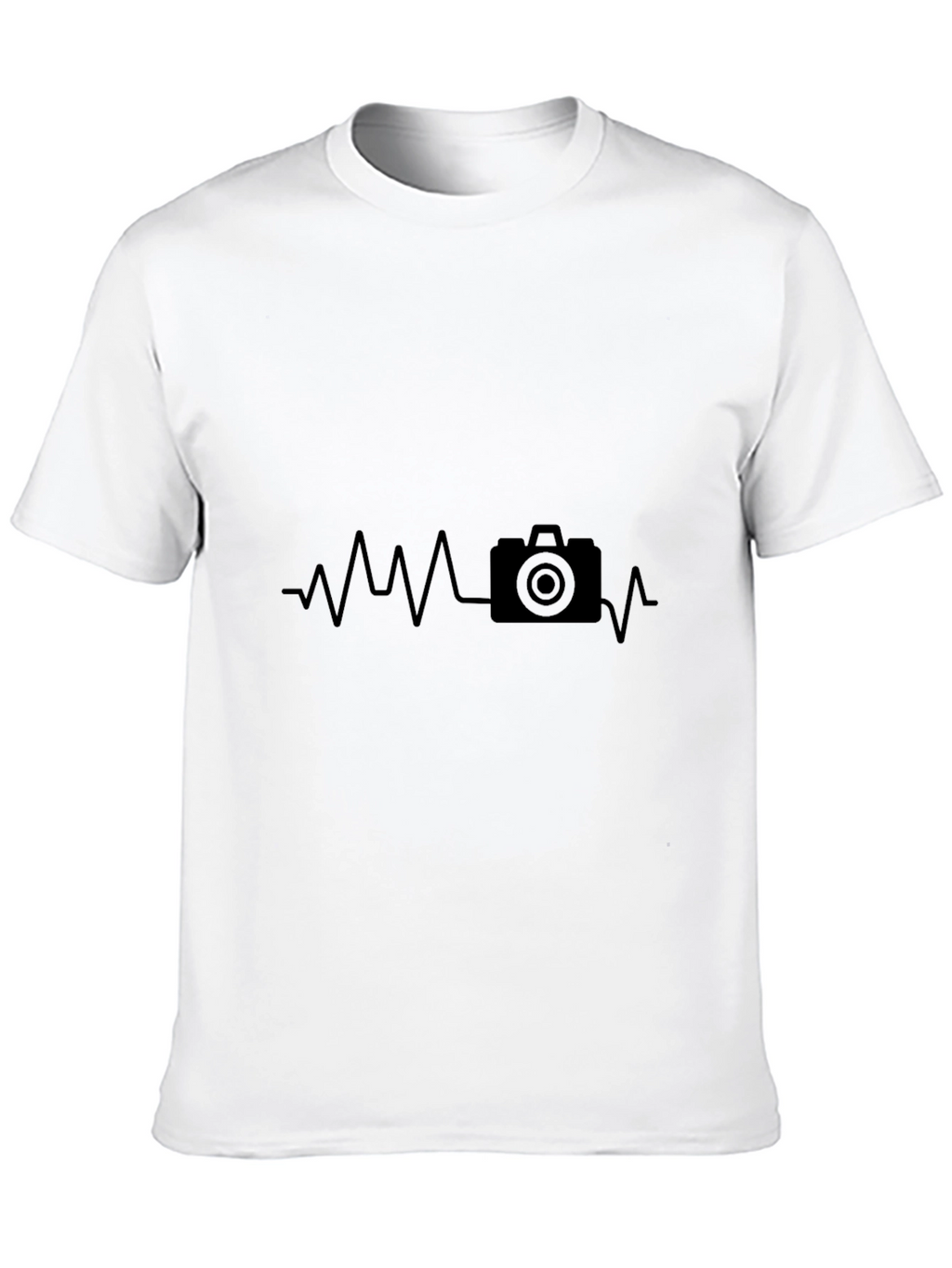 Camera Heartbeat T-Shirt - Photographer Tee