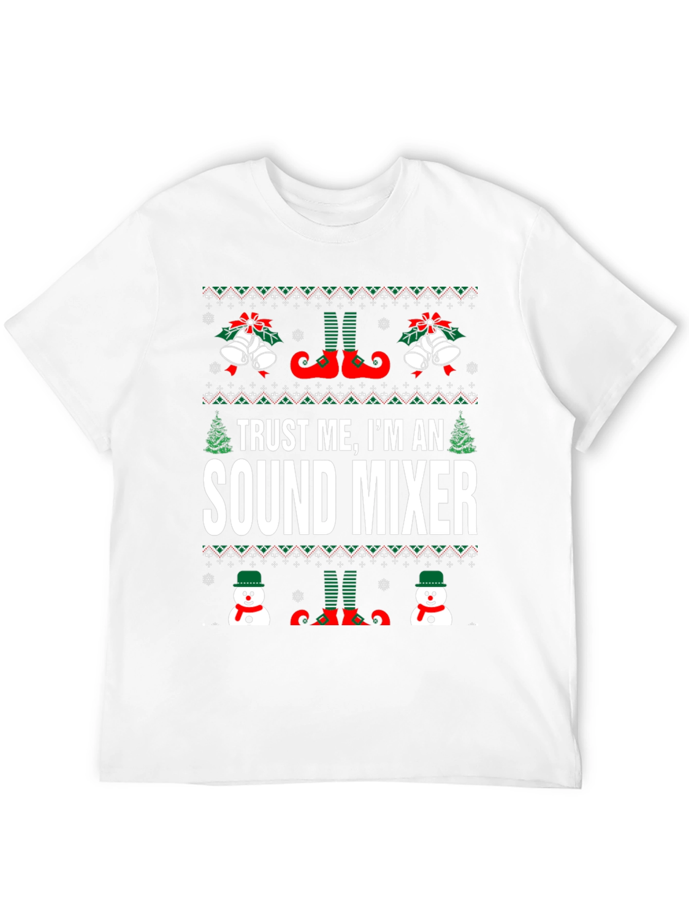 Sound Mixer Christmas T-Shirt