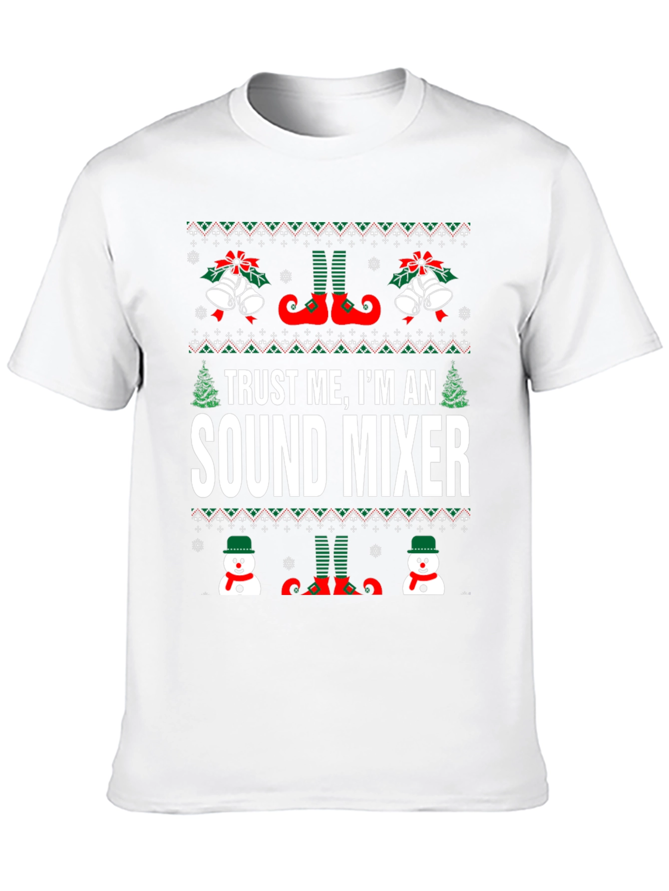 Sound Mixer Christmas T-Shirt