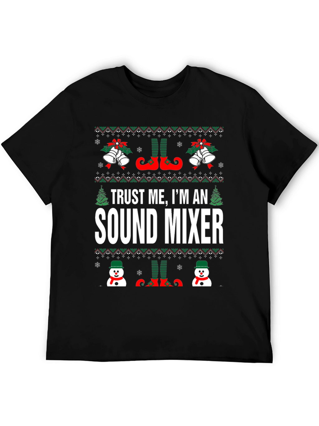 Sound Mixer Christmas T-Shirt