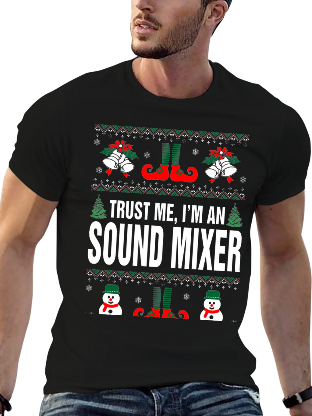 Sound Mixer Christmas T-Shirt