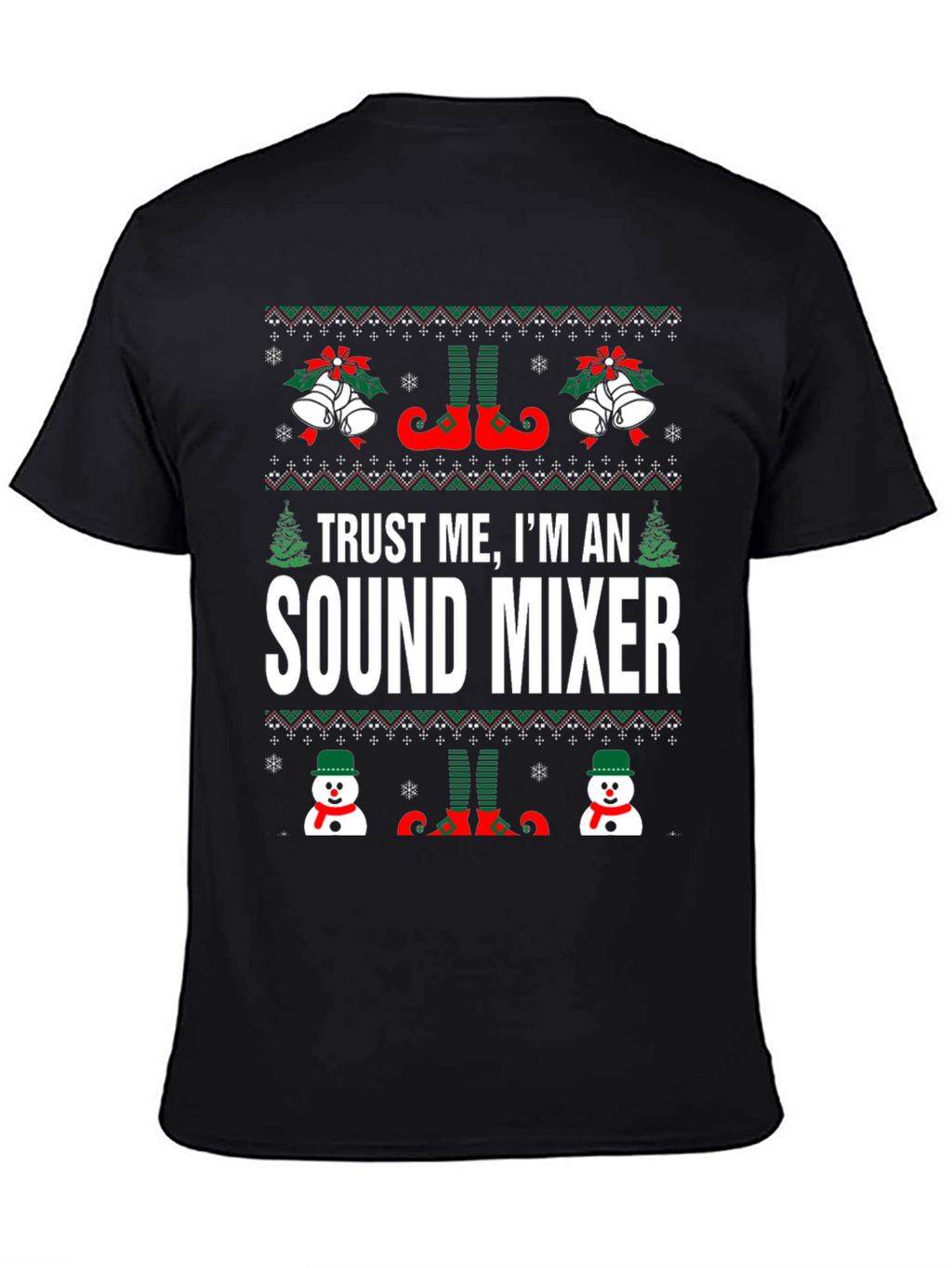 Sound Mixer Christmas T-Shirt