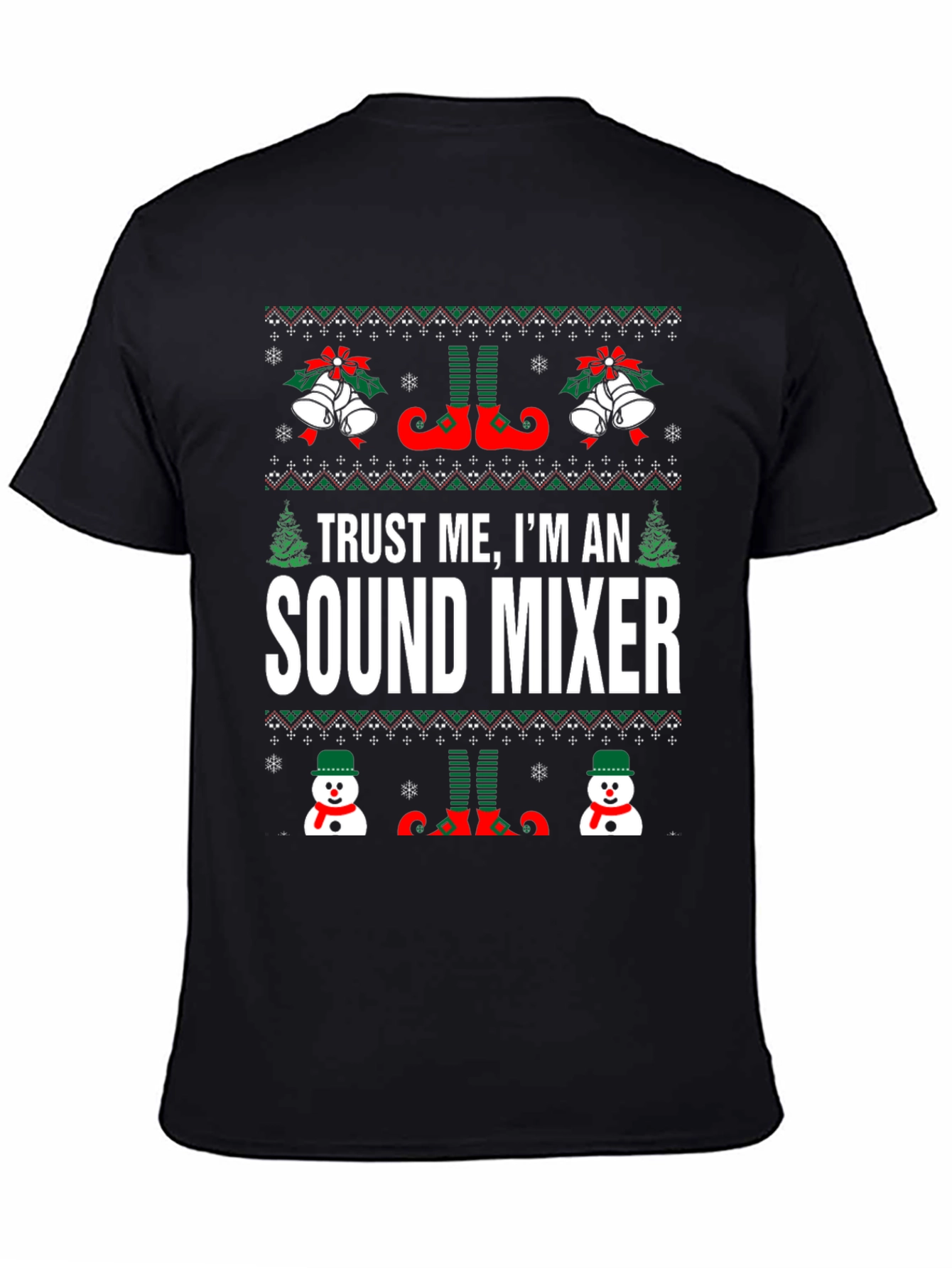 Sound Mixer Christmas T-Shirt