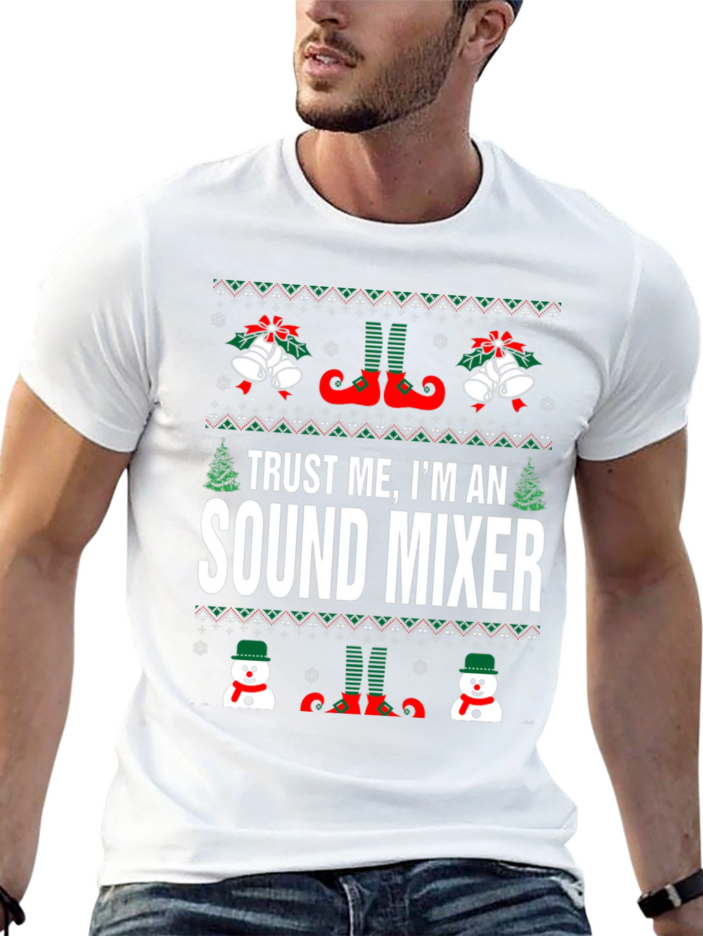 Sound Mixer Christmas T-Shirt