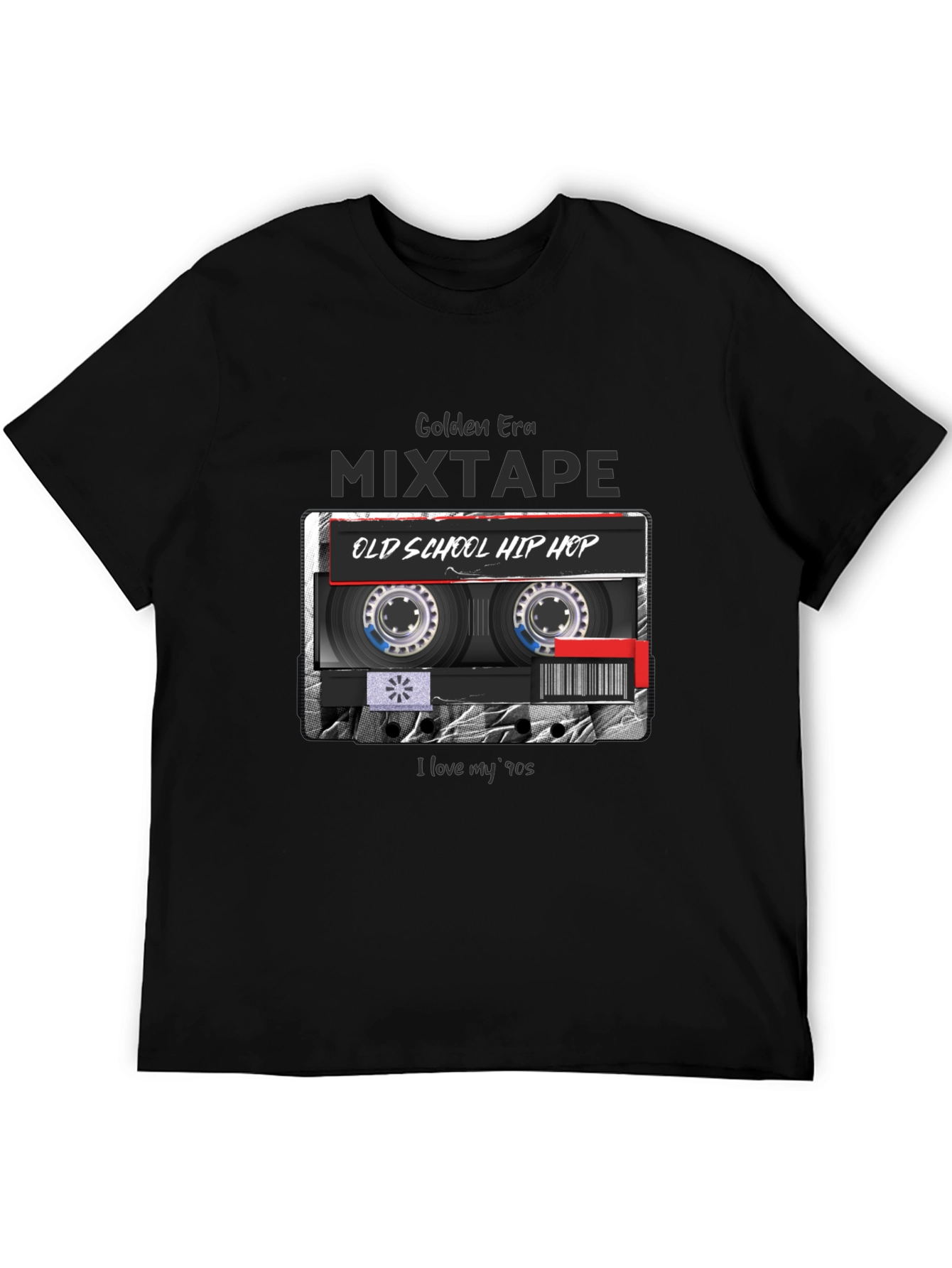 Golden Era Mixtape T-Shirt - Old School Hip Hop 90s Throwback