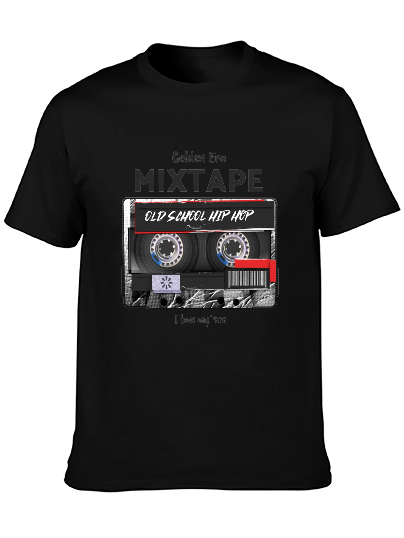 Golden Era Mixtape T-Shirt - Old School Hip Hop 90s Throwback