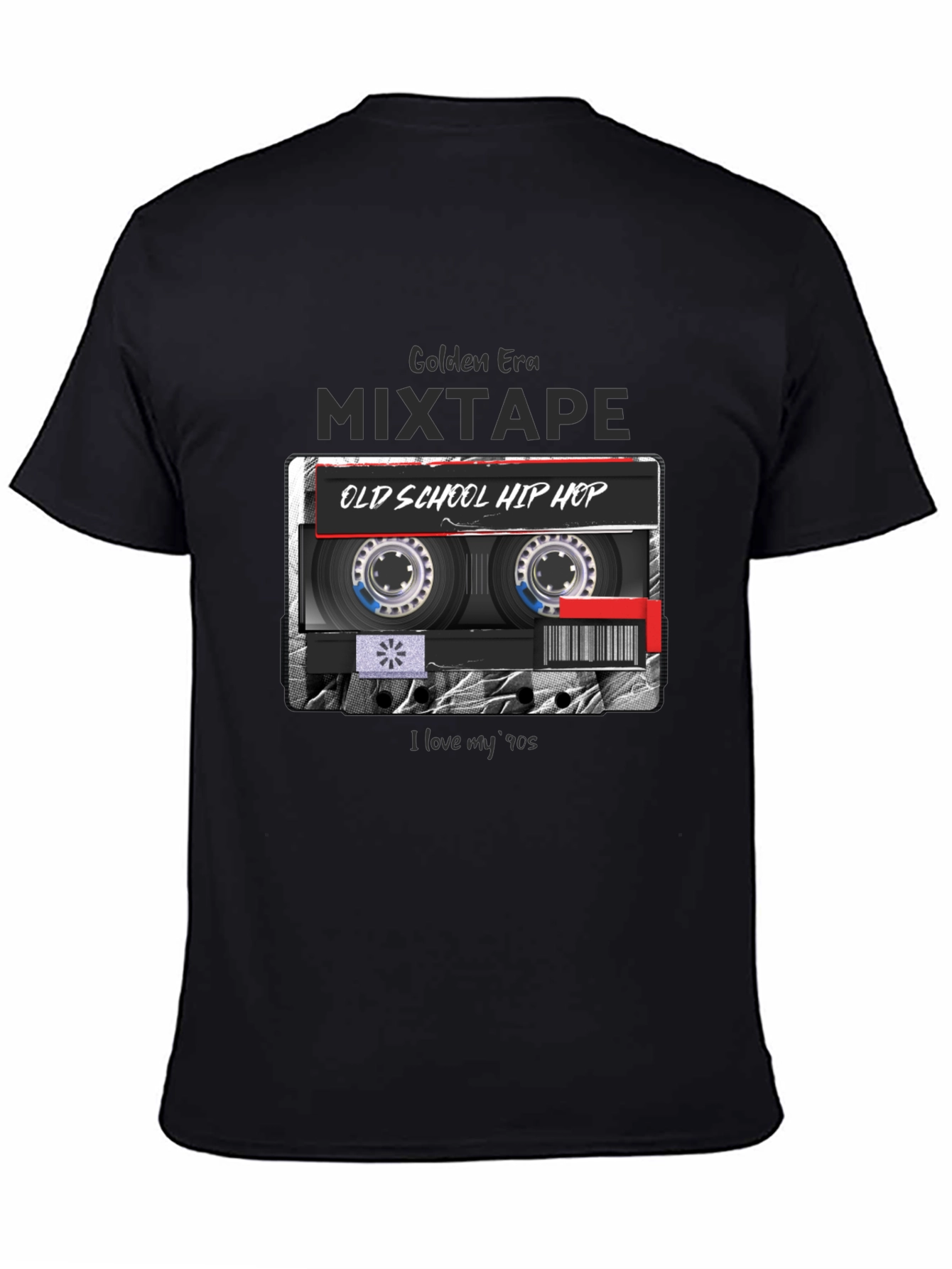 Golden Era Mixtape T-Shirt - Old School Hip Hop 90s Throwback
