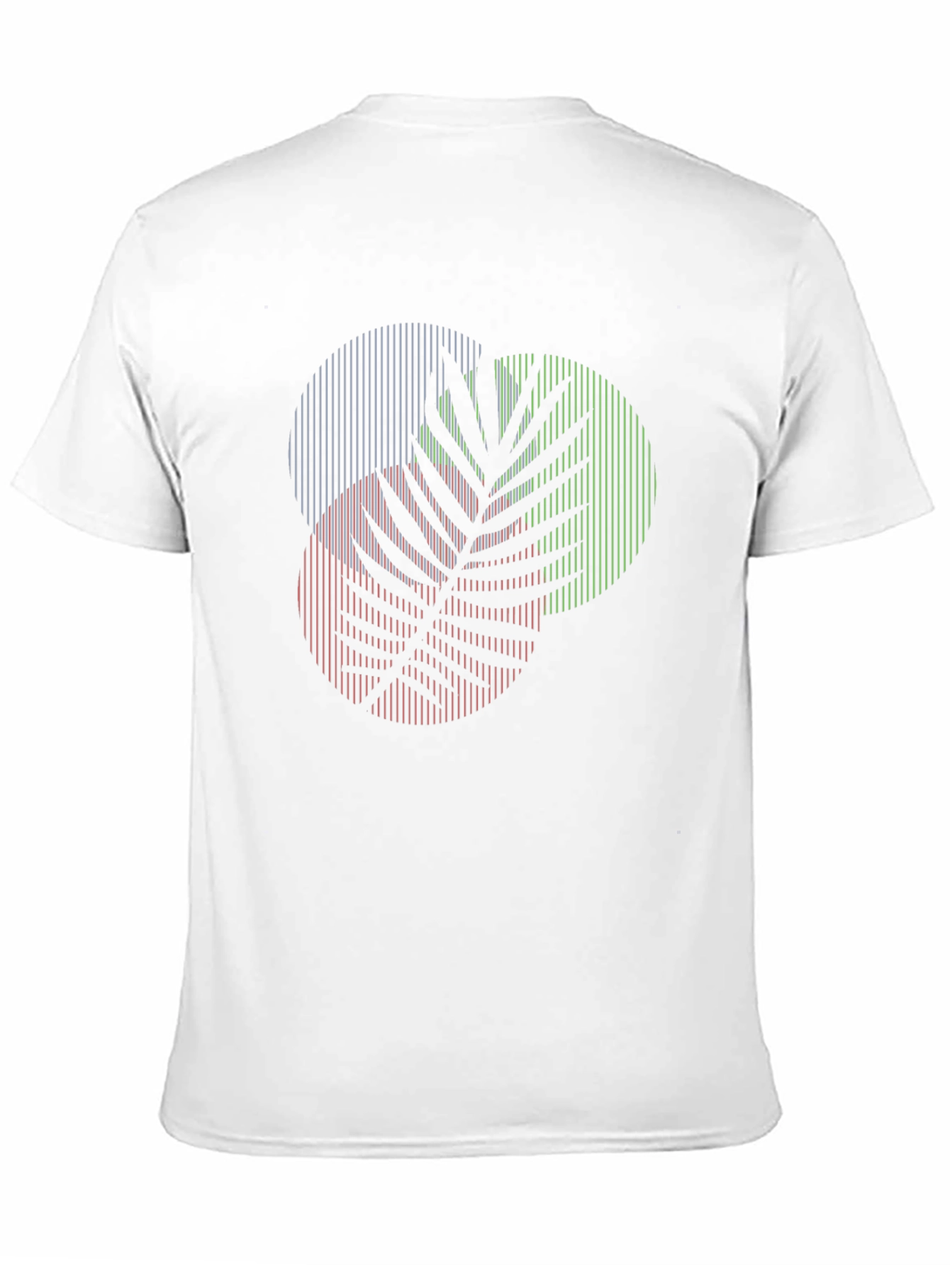 Modern Palm Leaf Graphic T-Shirt