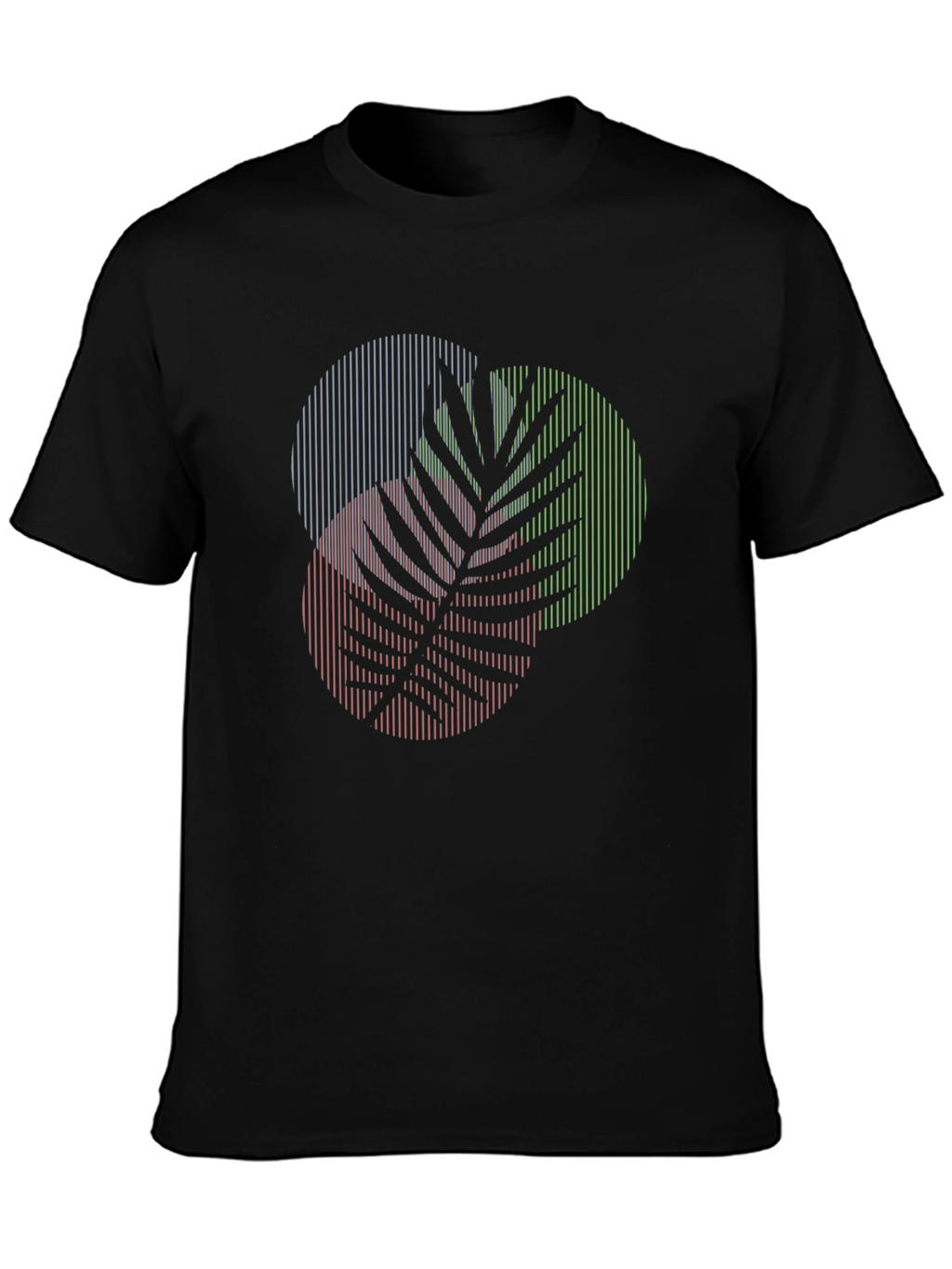 Modern Palm Leaf Graphic T-Shirt