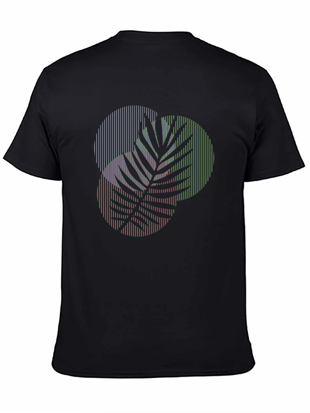 Modern Palm Leaf Graphic T-Shirt
