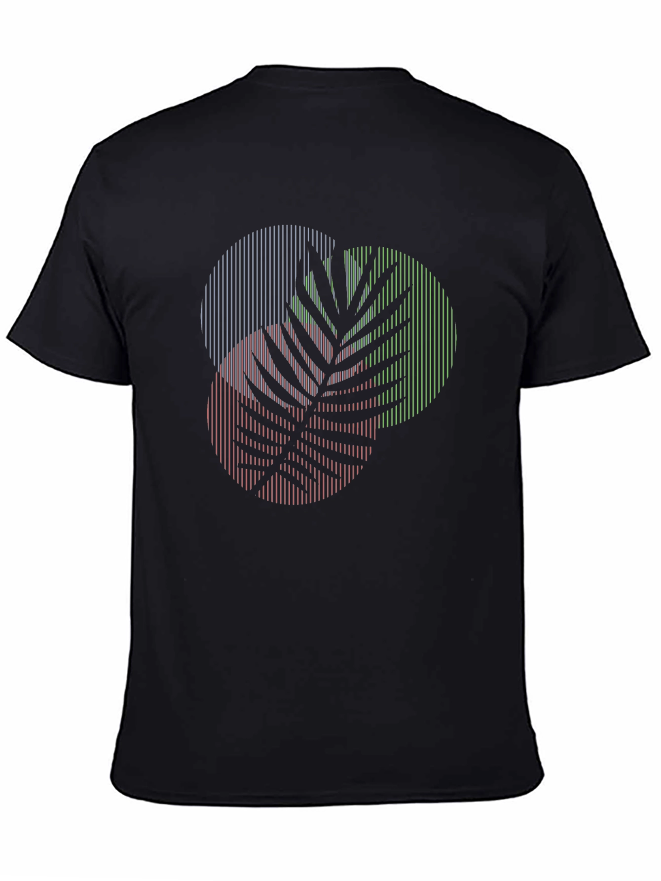 Modern Palm Leaf Graphic T-Shirt