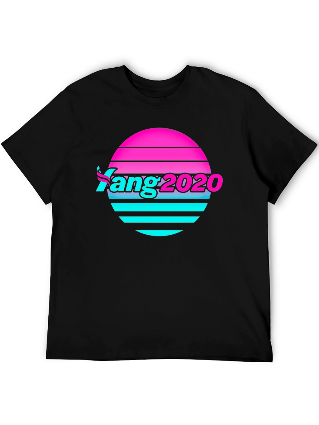 Yang 2020 Retro Graphic T-Shirt