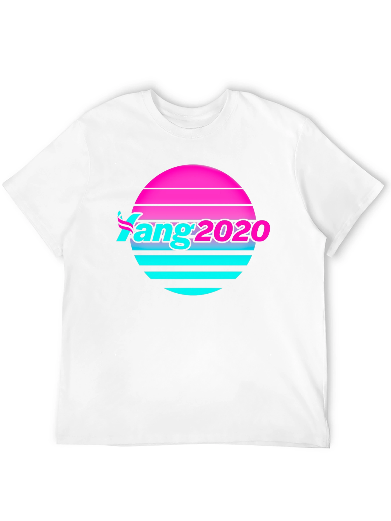 Yang 2020 Retro Graphic T-Shirt