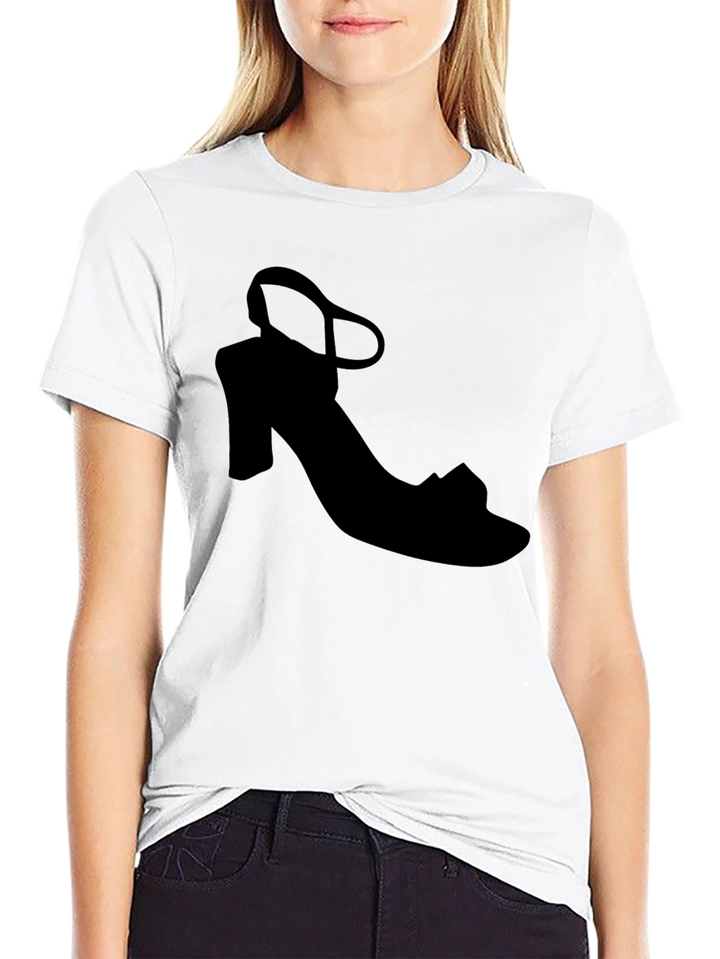 Fashion Shoe Graphic Tee - Stylish & Trendy