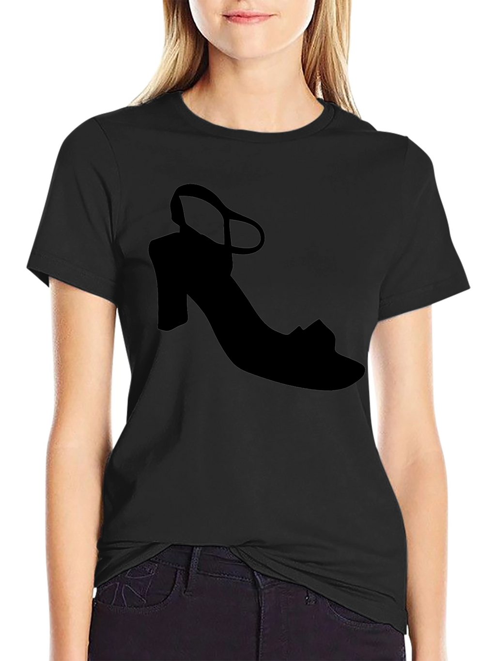 Fashion Shoe Graphic Tee - Stylish & Trendy