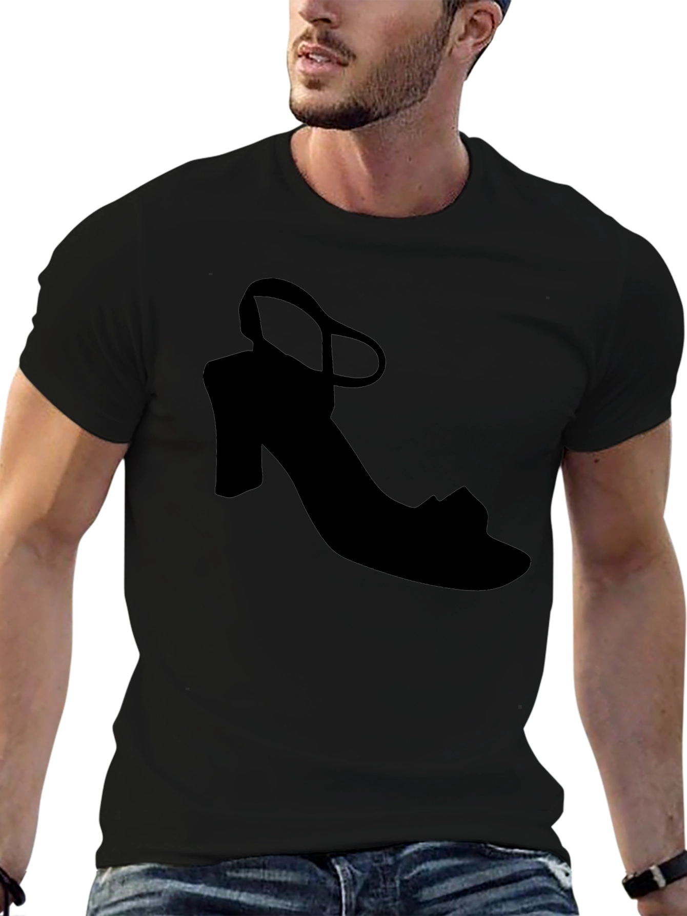 Fashion Shoe Graphic Tee - Stylish & Trendy